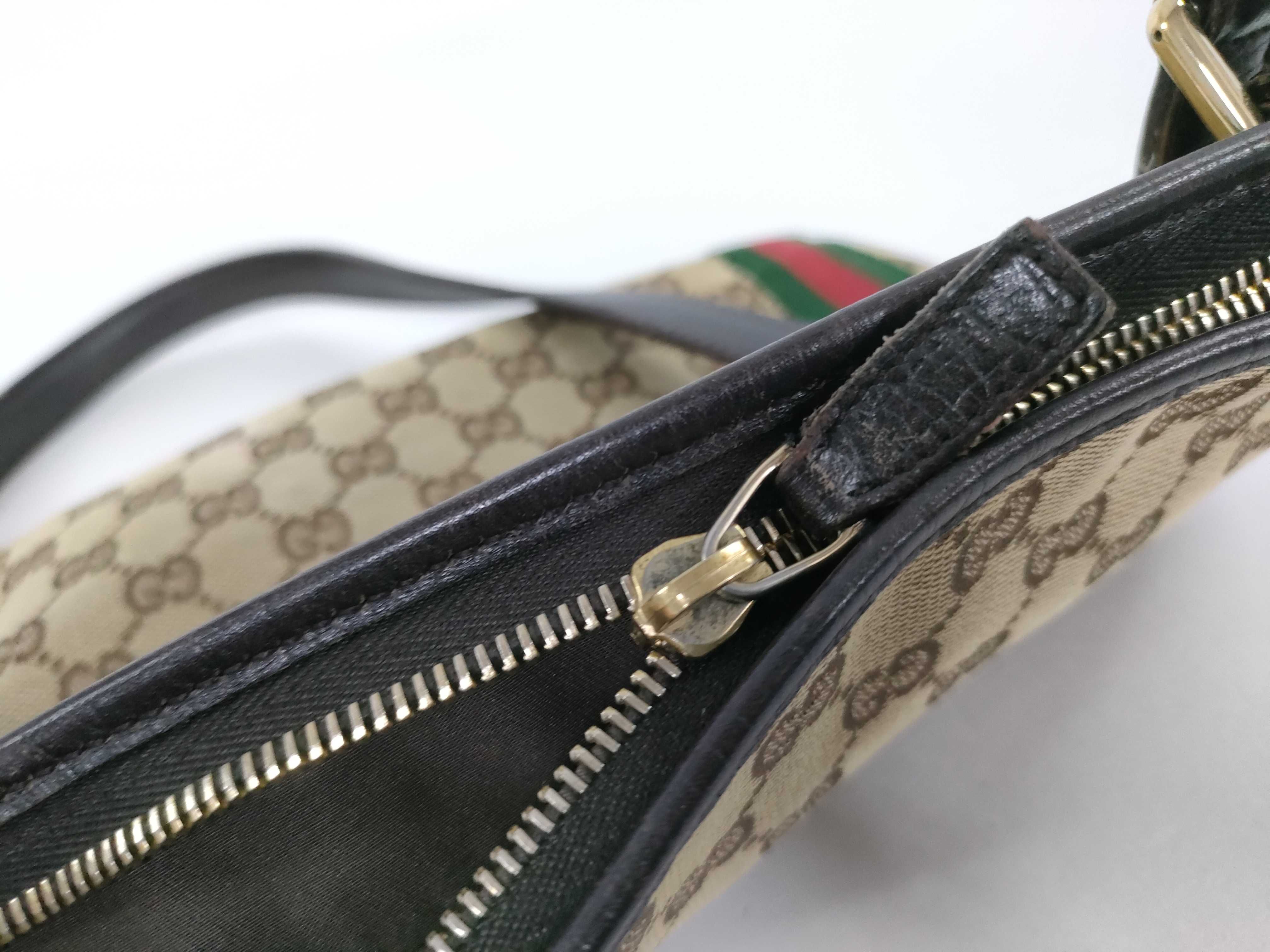 GG Canvas Gucci 144388 GG Canvas Sherry Line Shoulder Bag — view 14