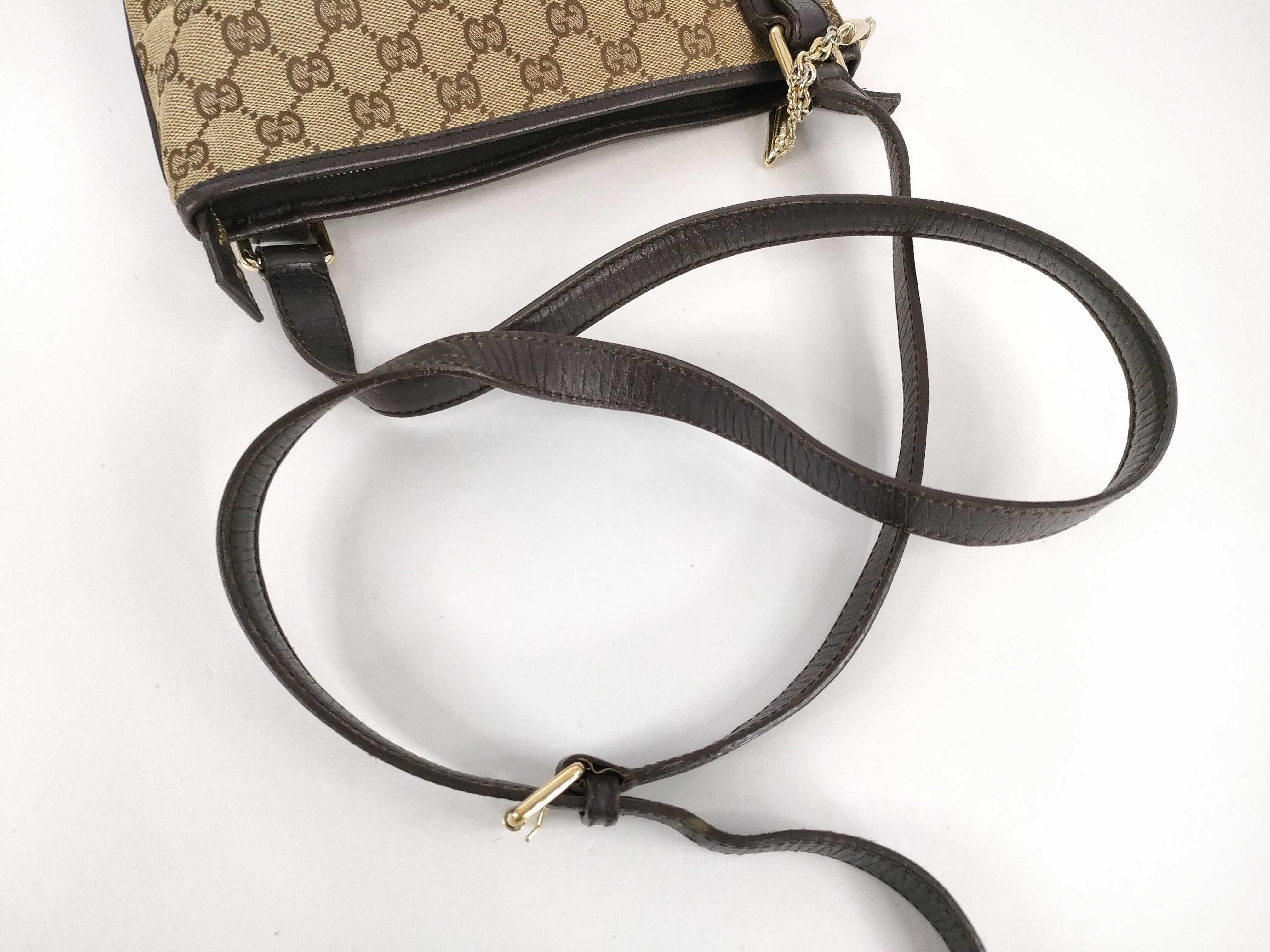 GG Canvas Gucci 144388 GG Canvas Sherry Line Shoulder Bag — view 3