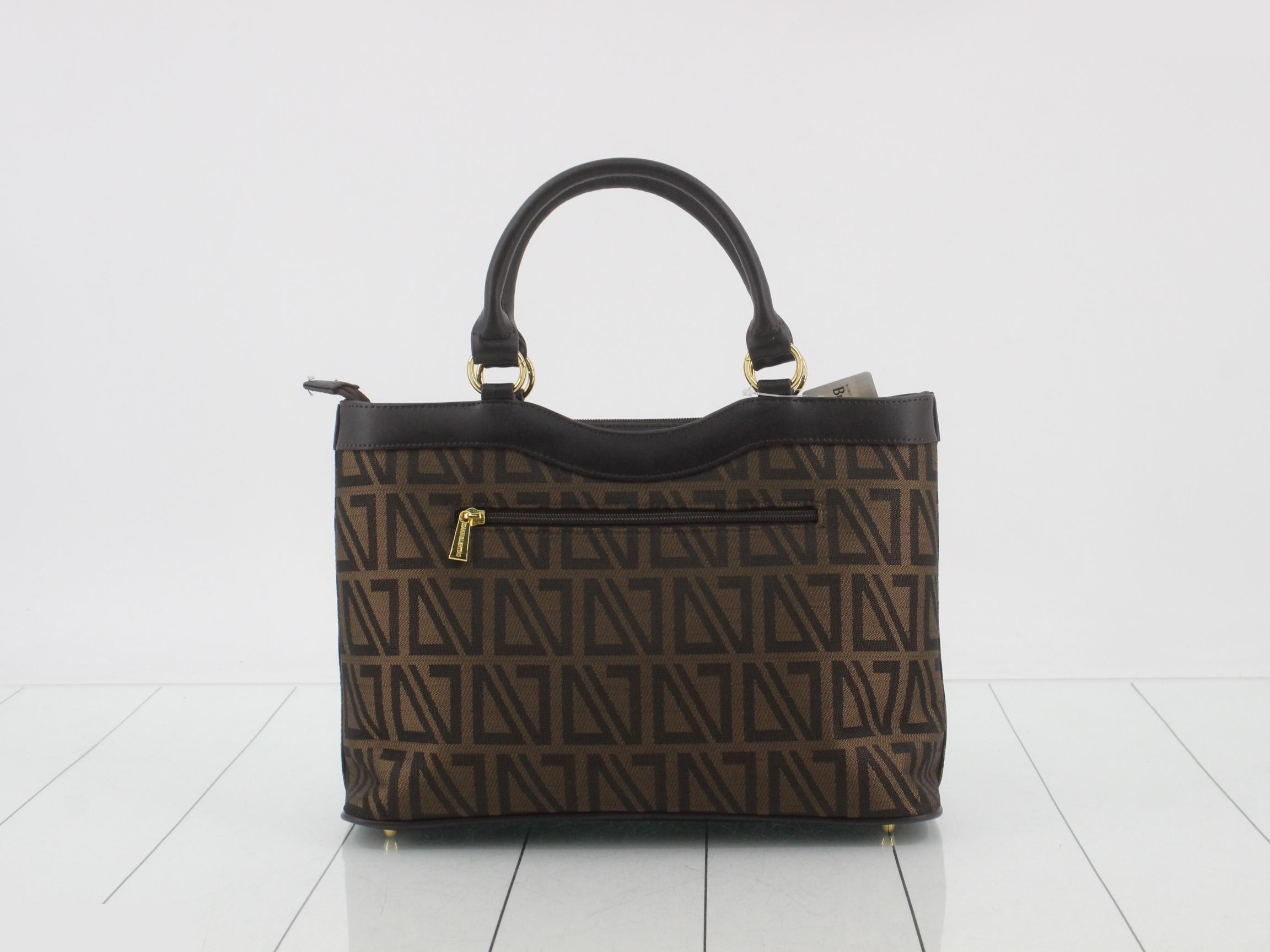 Diana Valentino handbag, canvas and leather. — view 2