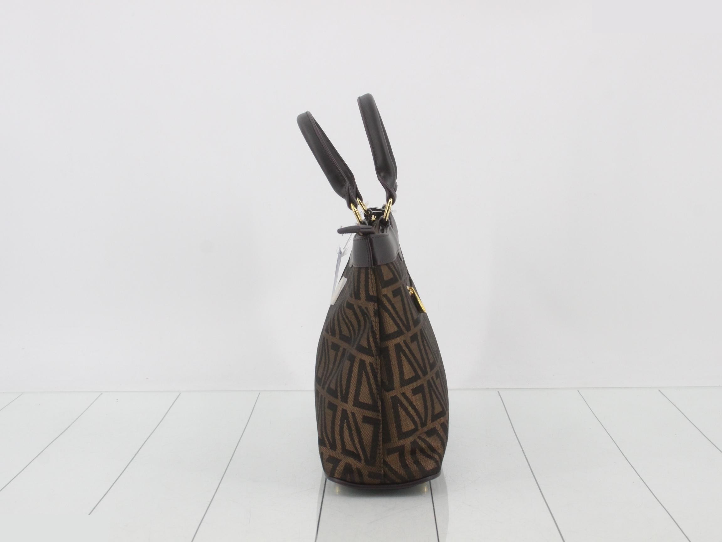 Diana Valentino handbag, canvas and leather. — view 3