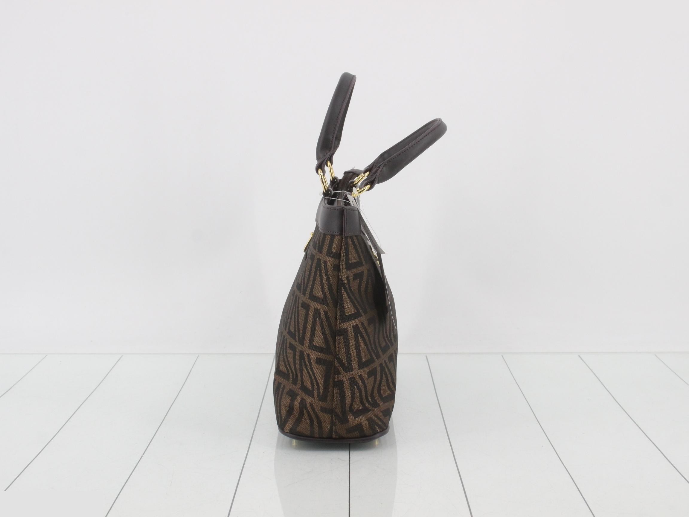 Diana Valentino handbag, canvas and leather. — view 4