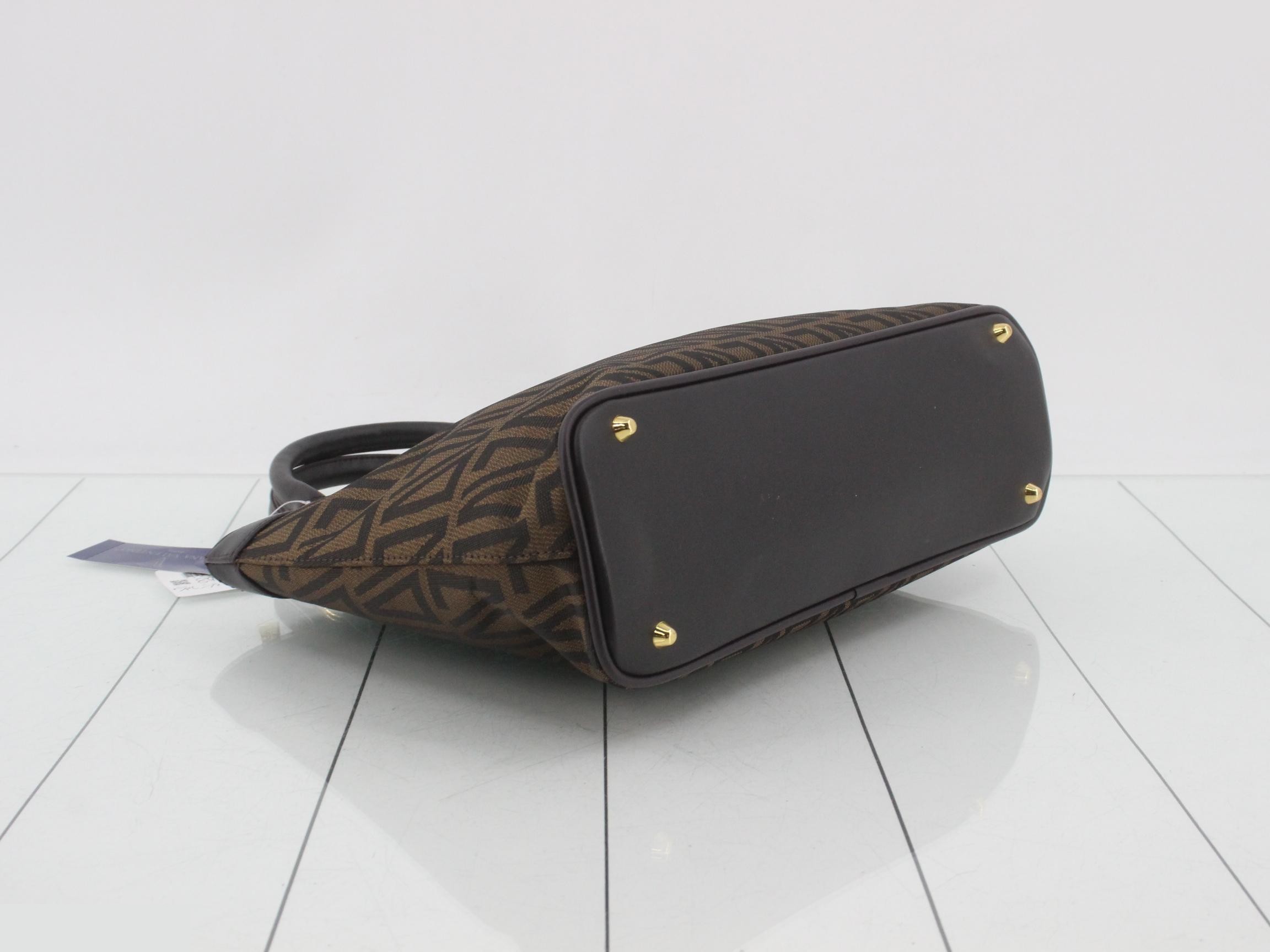 Diana Valentino handbag, canvas and leather. — view 5