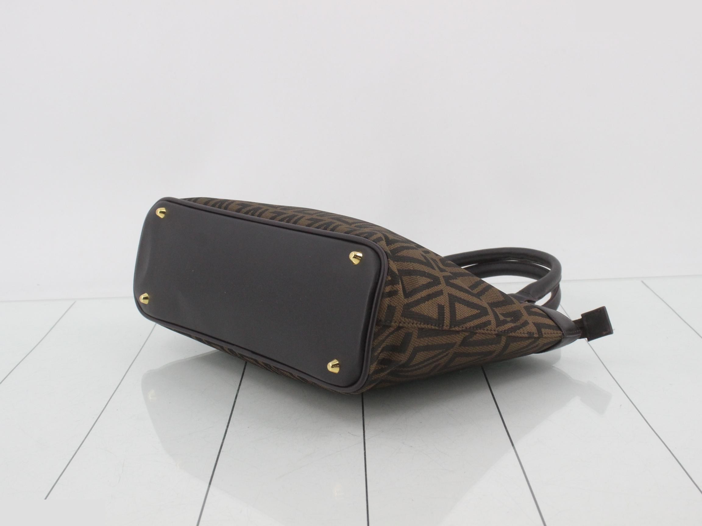 Diana Valentino handbag, canvas and leather. — view 6