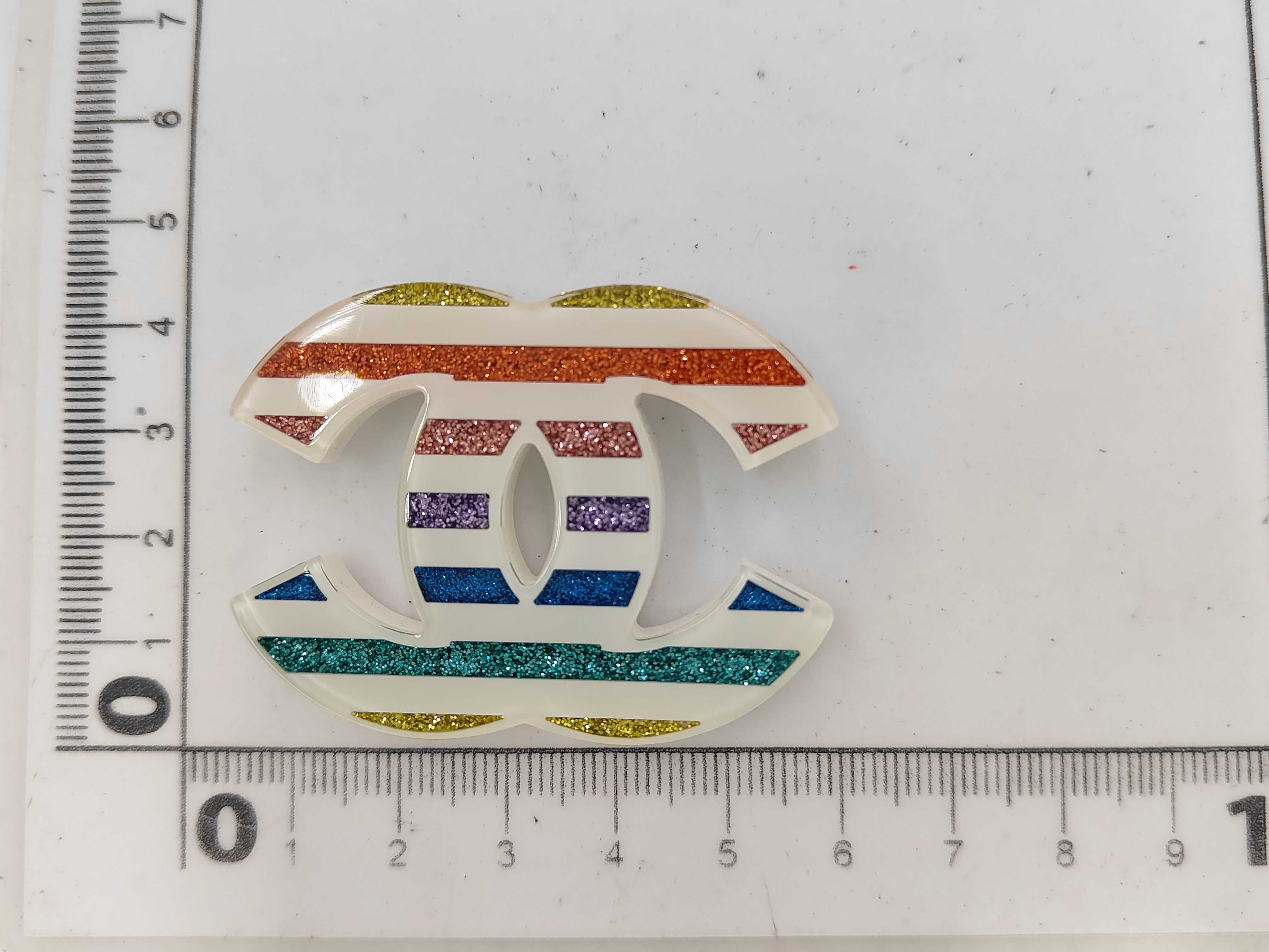Rainbow Brooch (D19 C) — view 5