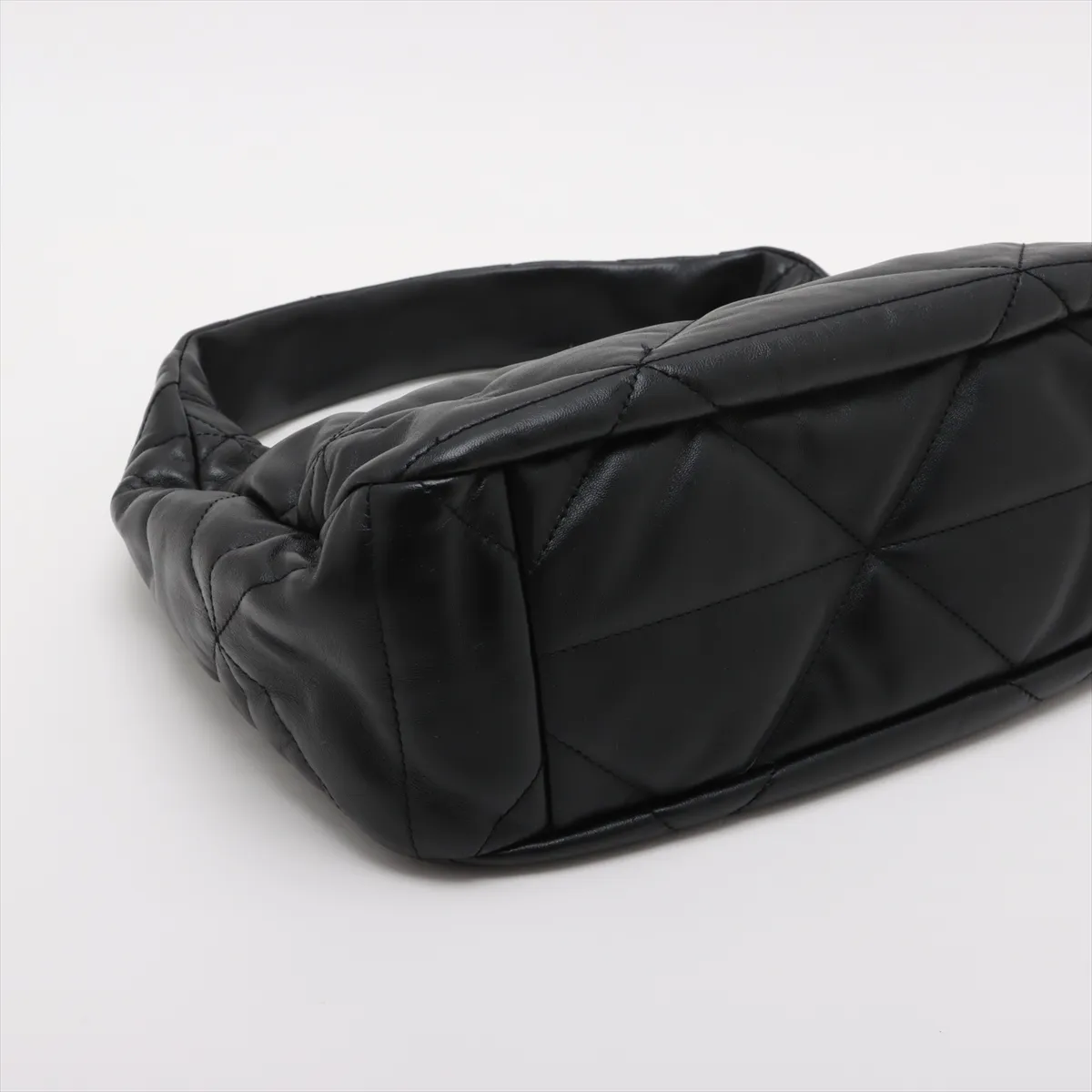 Spectrum Leather Handbag Black 1BC187 — view 4