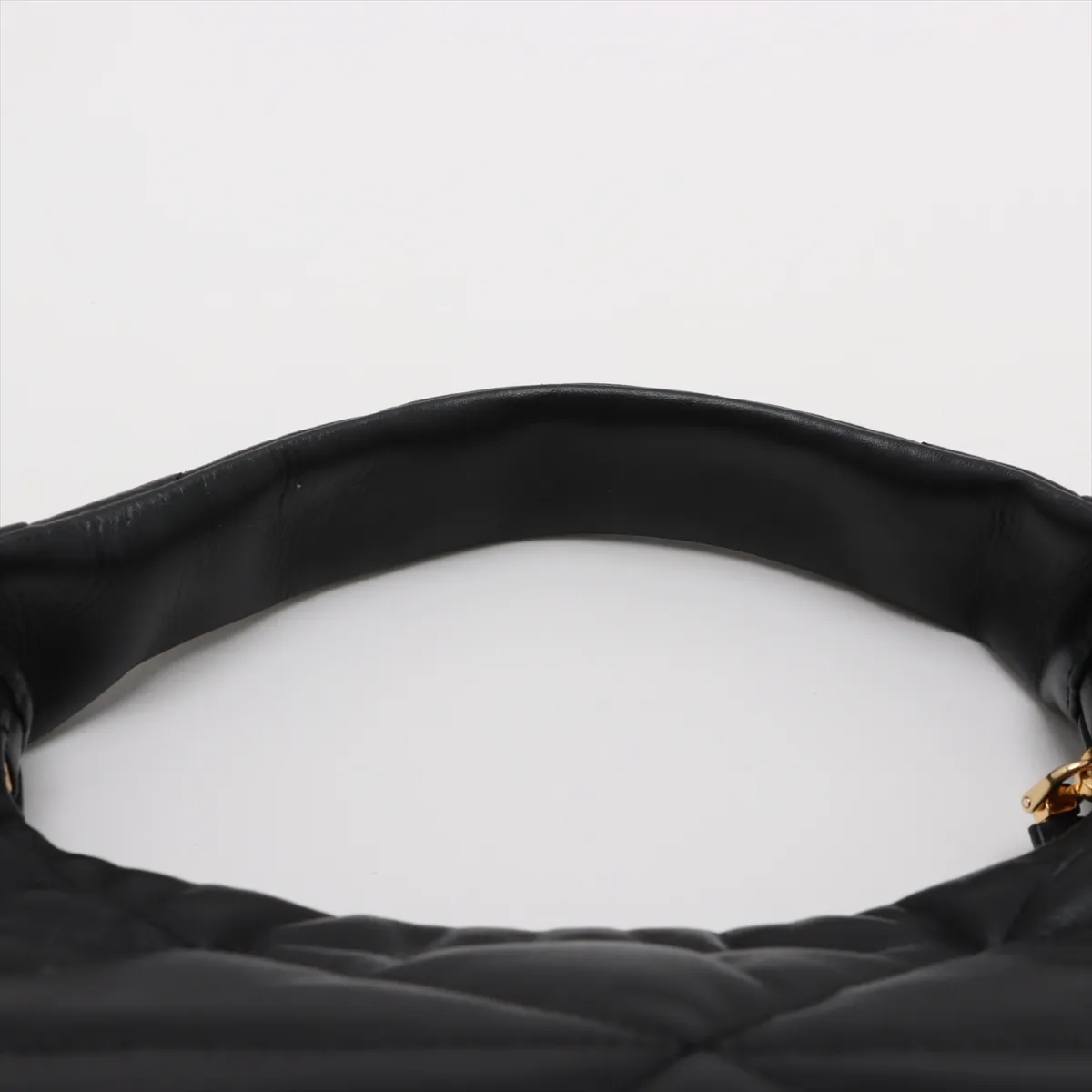 Spectrum Leather Handbag Black 1BC187 — view 6