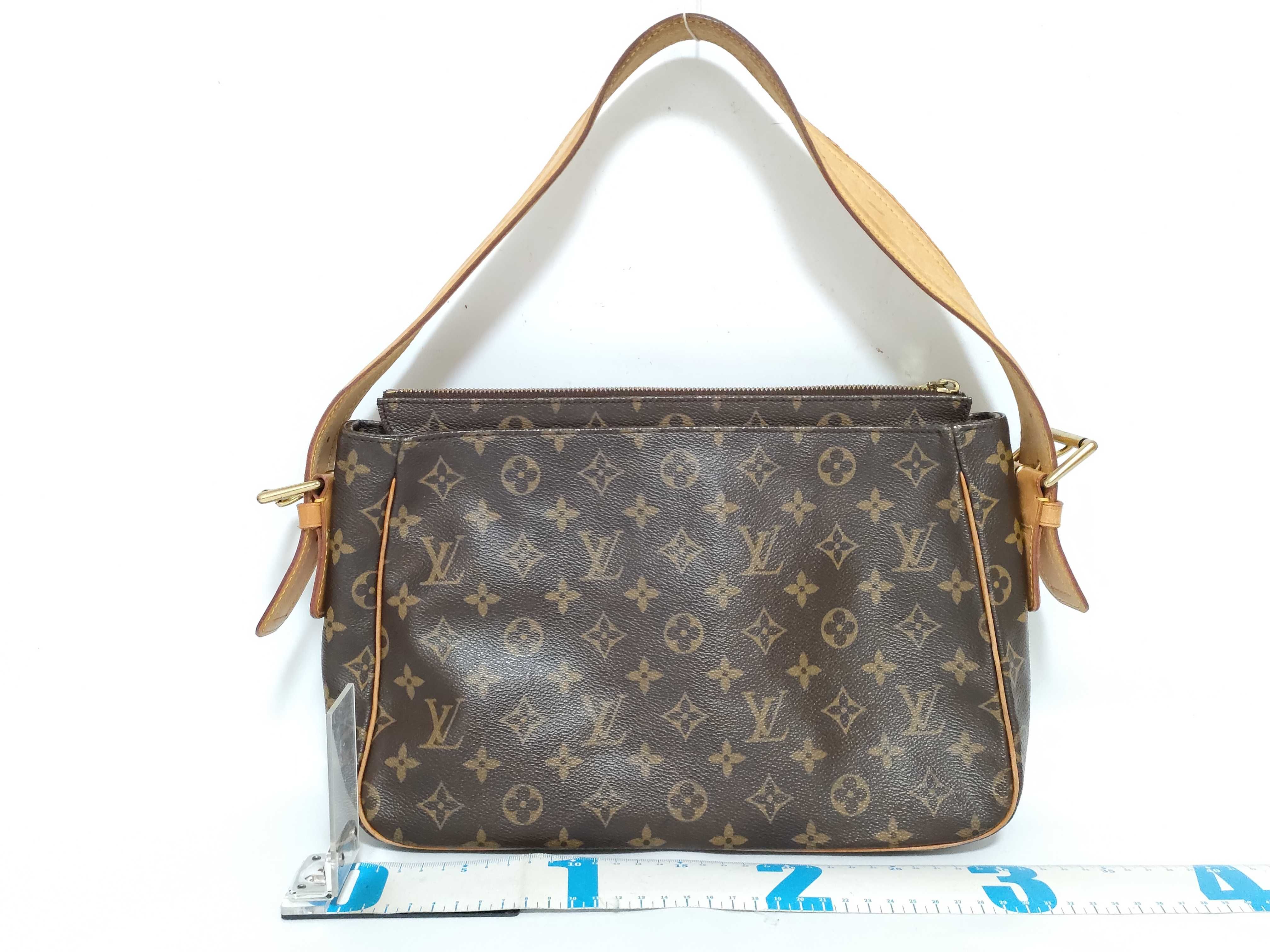 Monogram Vuitton Monogram Vivacite GM M51163 MI0014 Brown Shoulder Bag — view 2