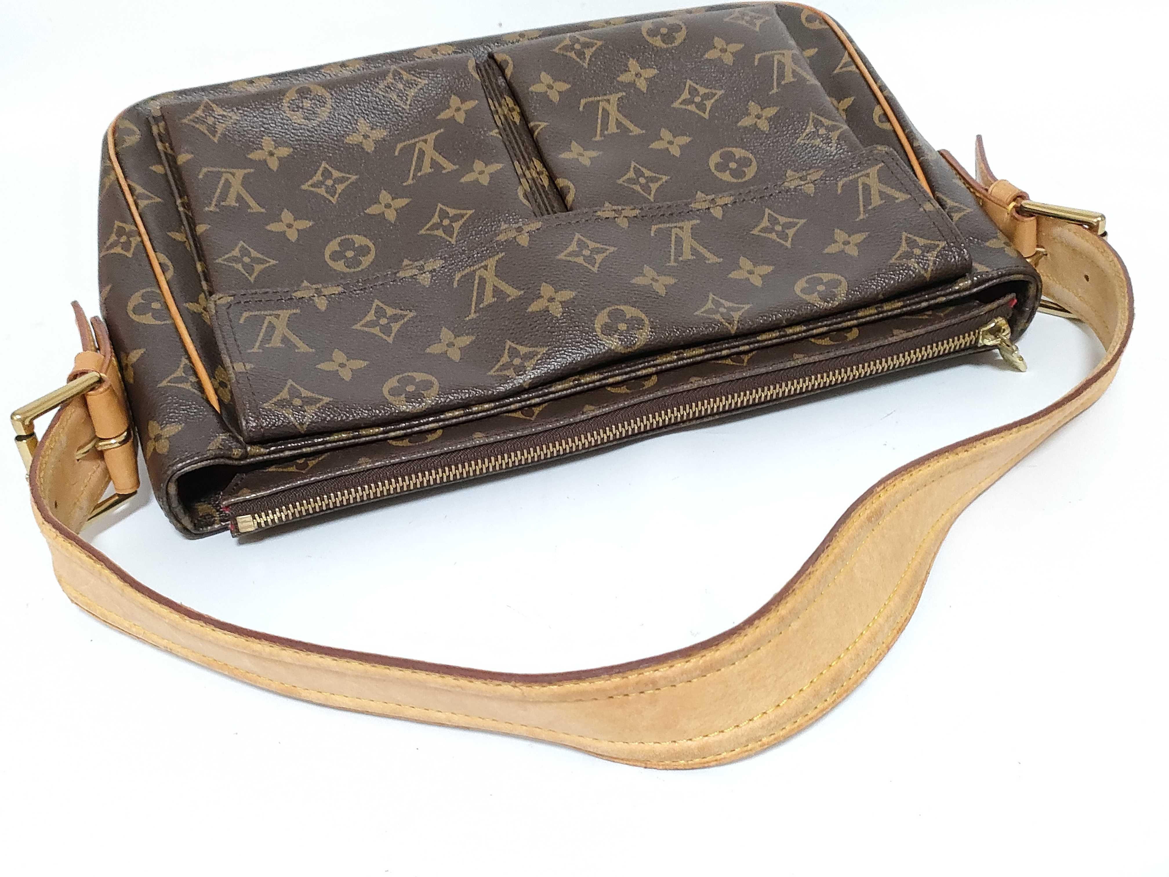 Monogram Vuitton Monogram Vivacite GM M51163 MI0014 Brown Shoulder Bag — view 3
