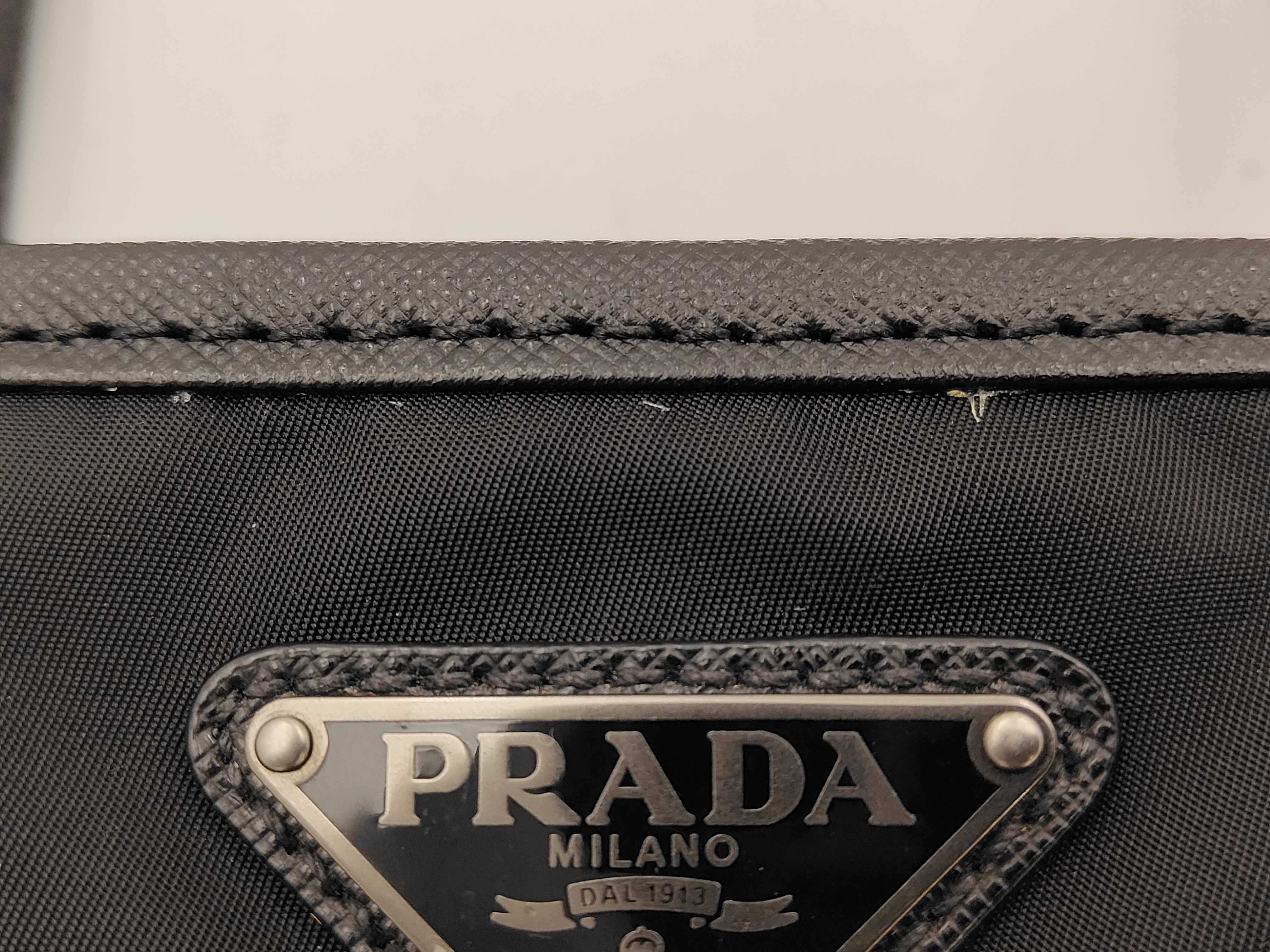 Nylon Quilted Black Tote Bag — view 12