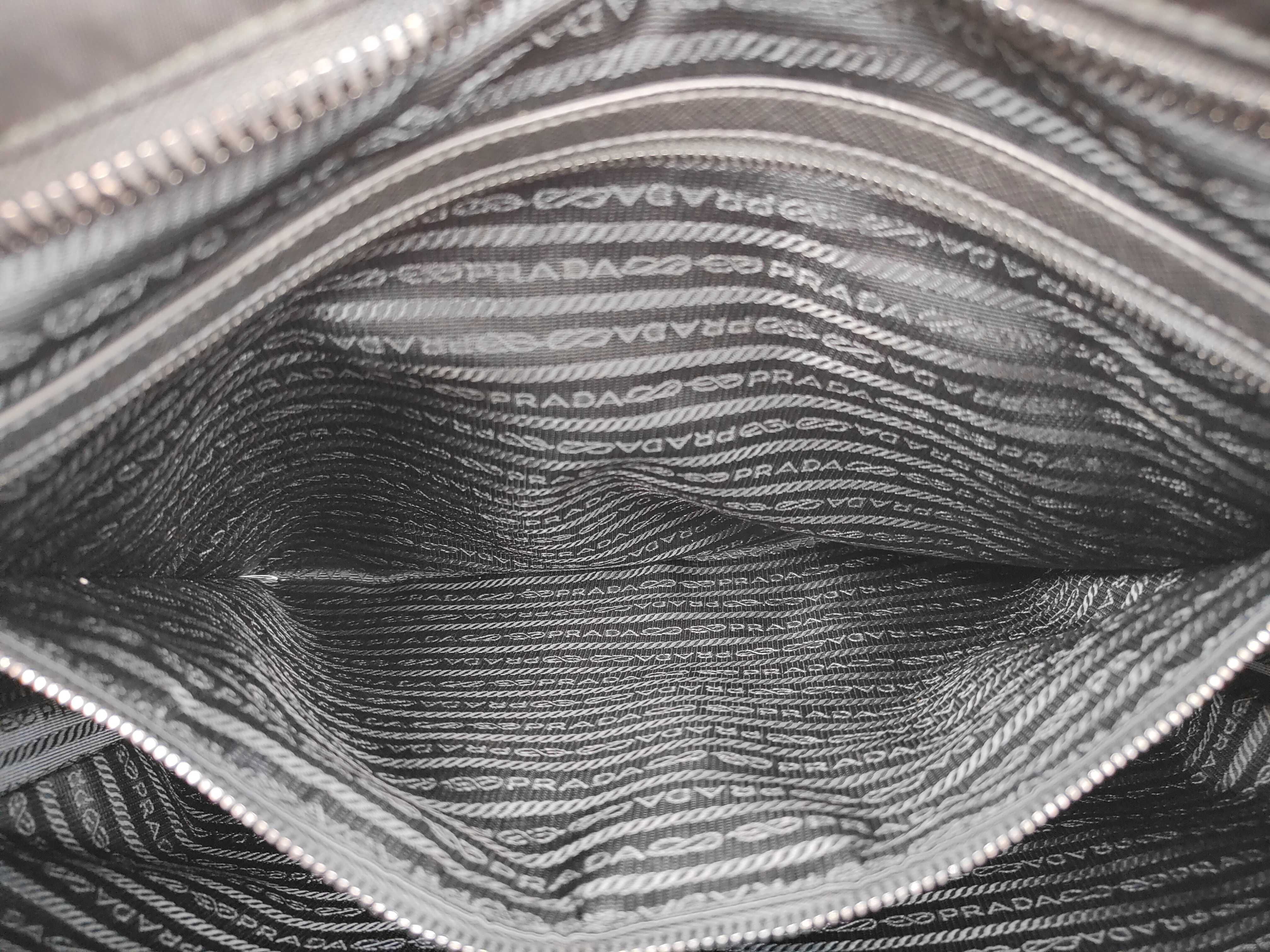 Nylon Quilted Black Tote Bag — view 9