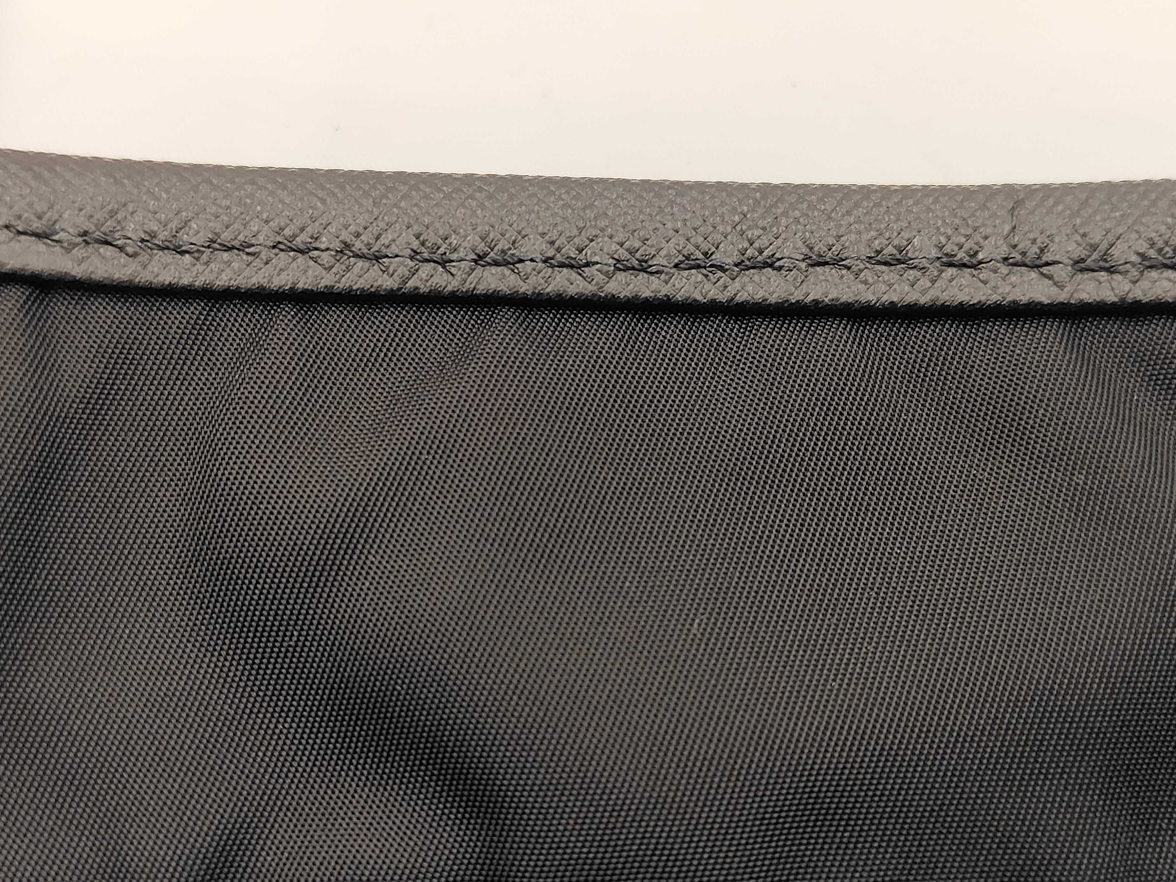 Nylon Quilted Black Tote Bag — view 10