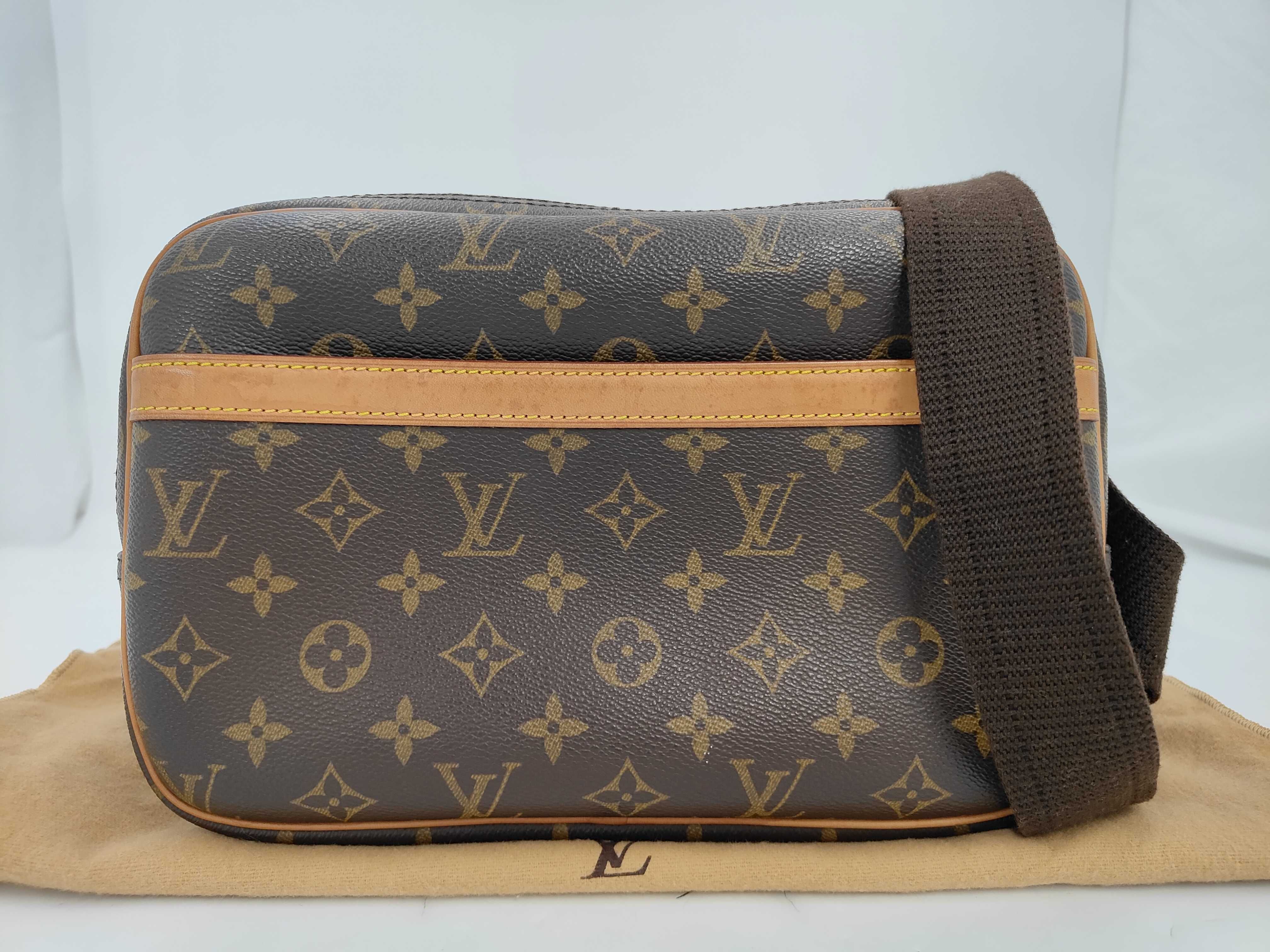 Monogram Vuitton Reporter Shoulder Bag