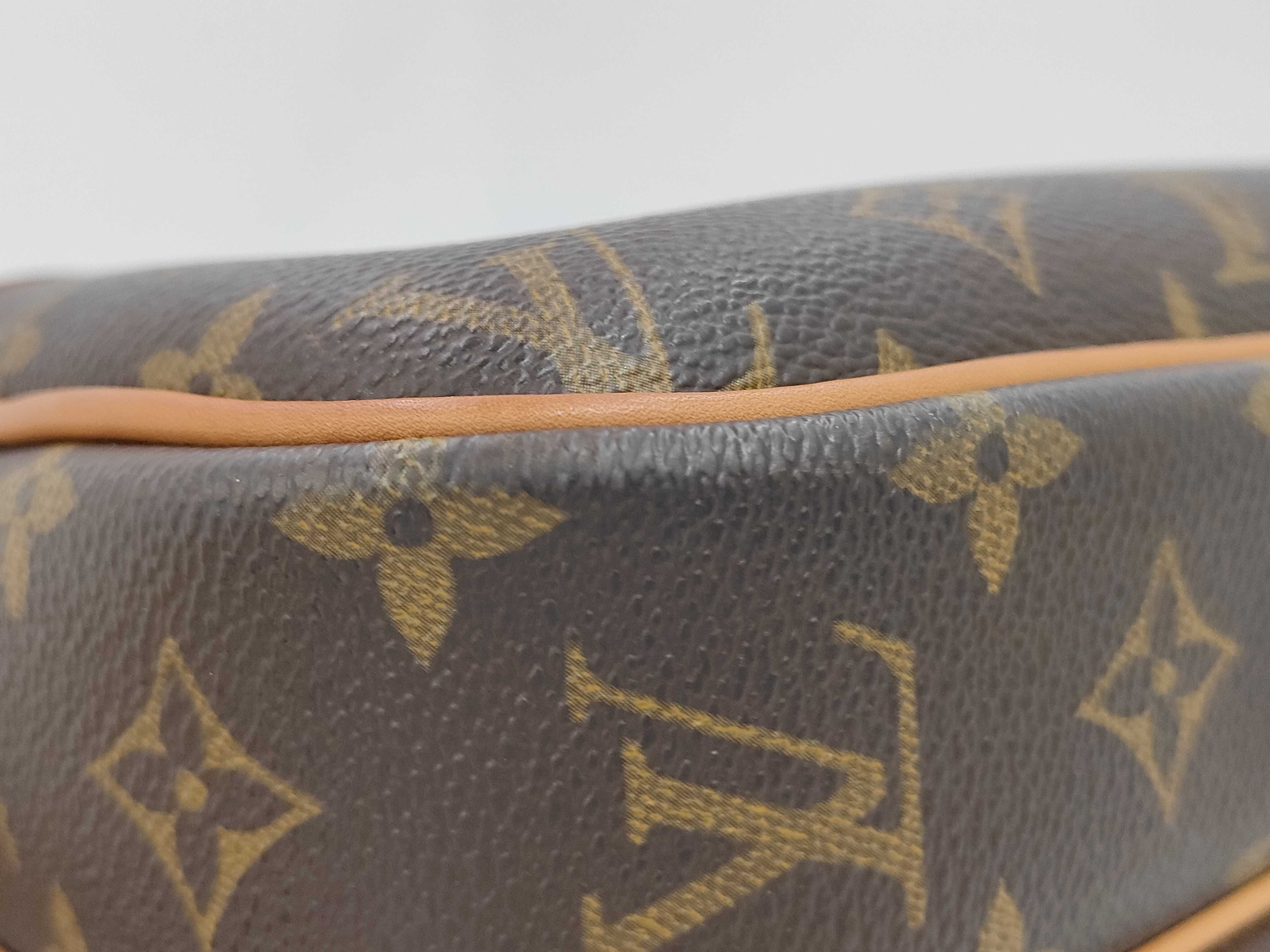 Monogram Vuitton Reporter Shoulder Bag — view 7