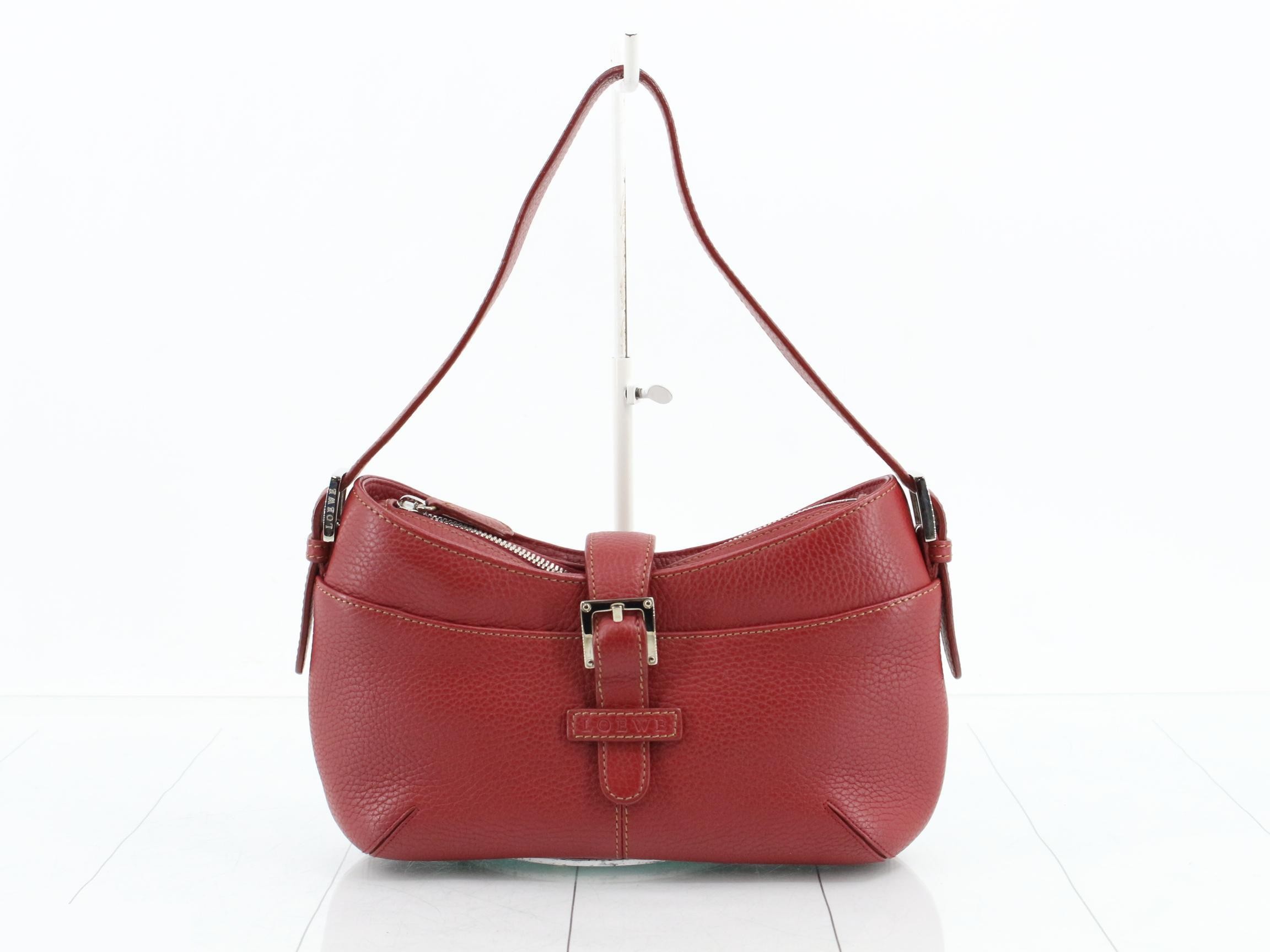 Leather bag, handbag, one-shoulder bag