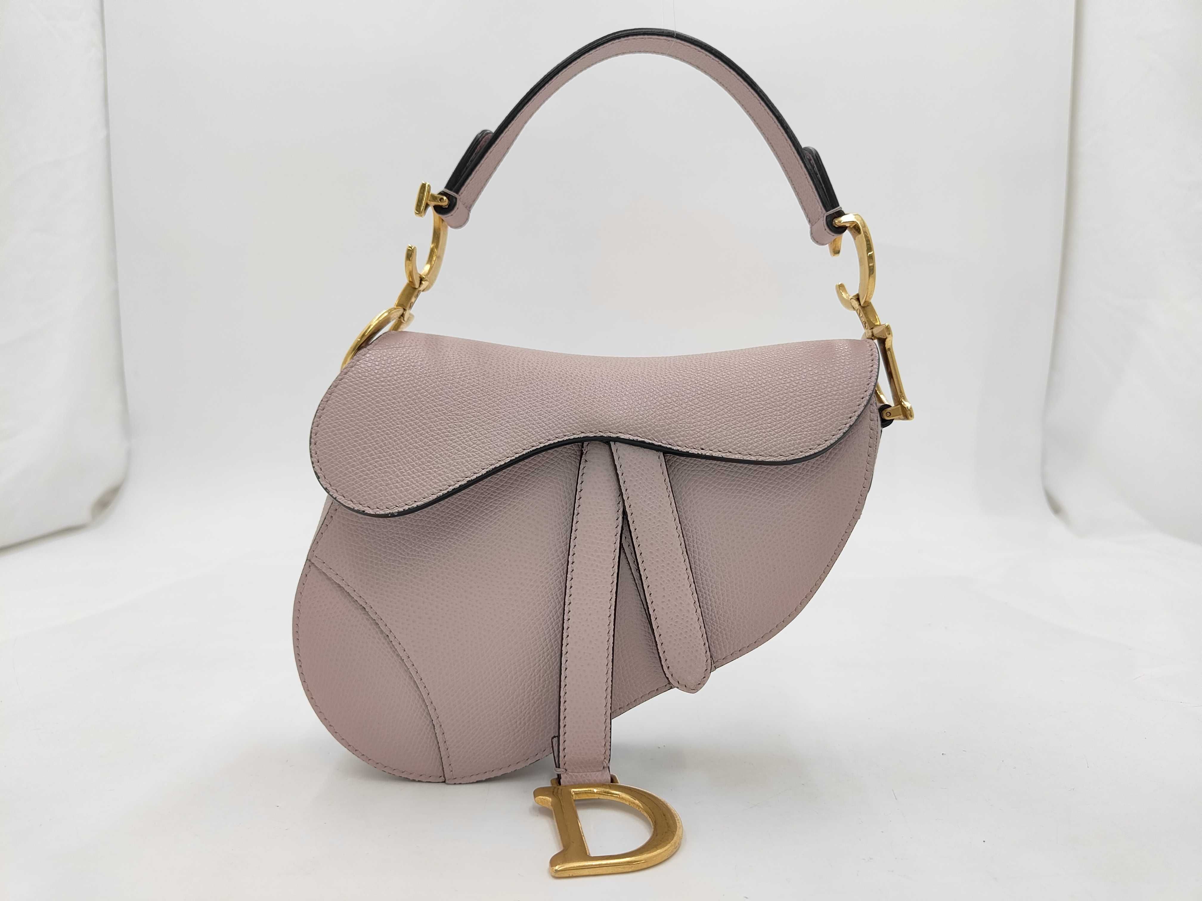 Oblique Canvas x Leather Shoulder Bag Handbag
