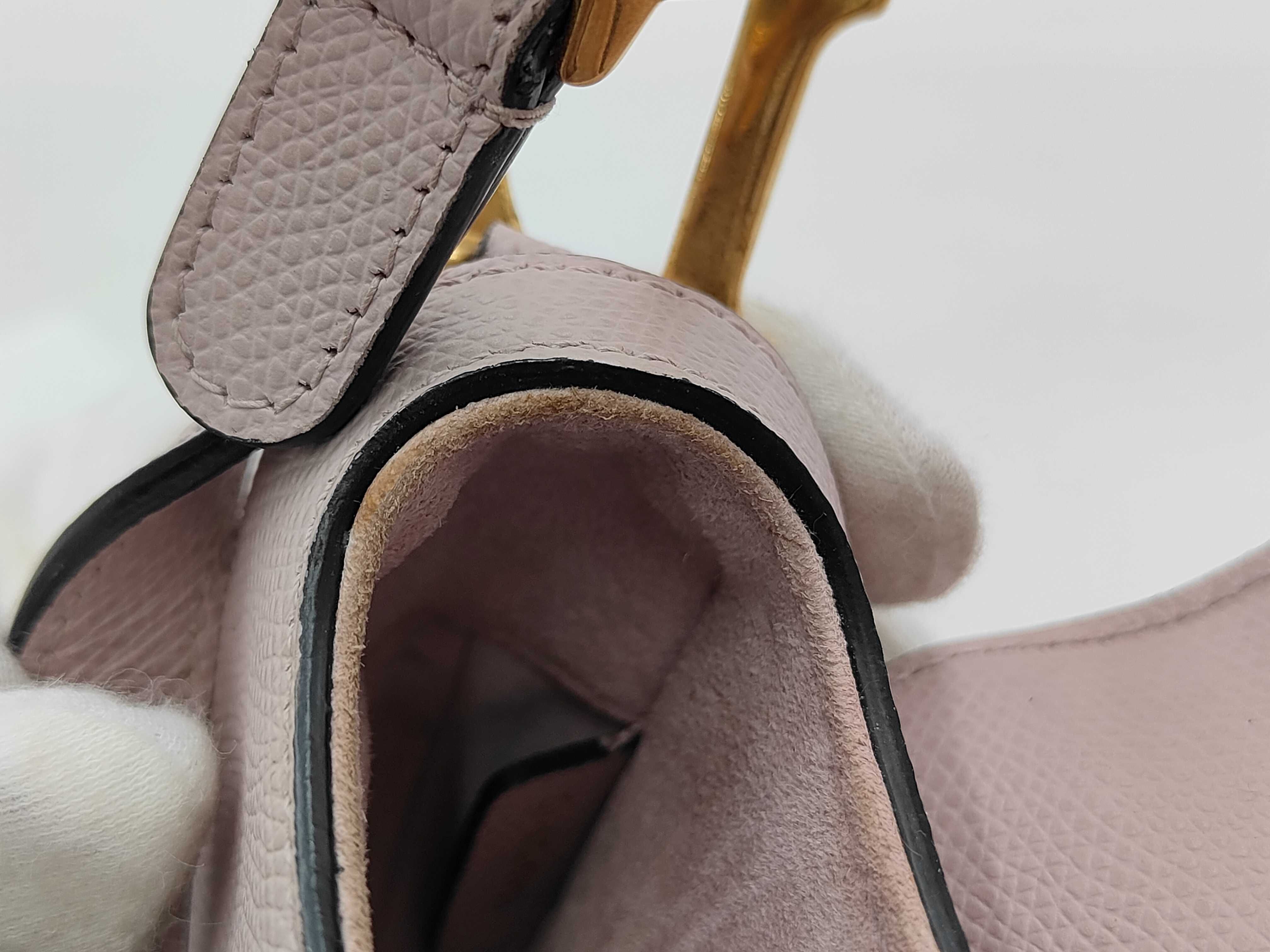 Oblique Canvas x Leather Shoulder Bag Handbag — view 11