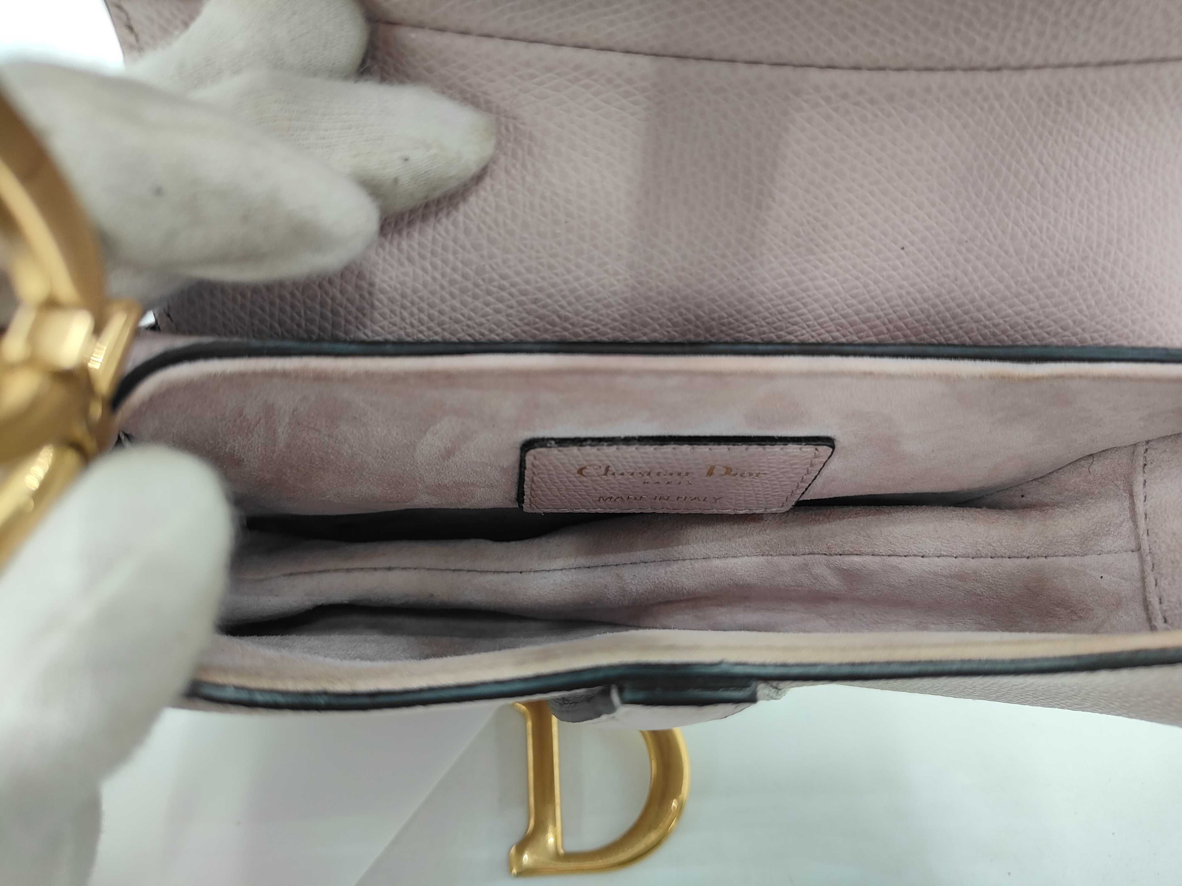 Oblique Canvas x Leather Shoulder Bag Handbag — view 12
