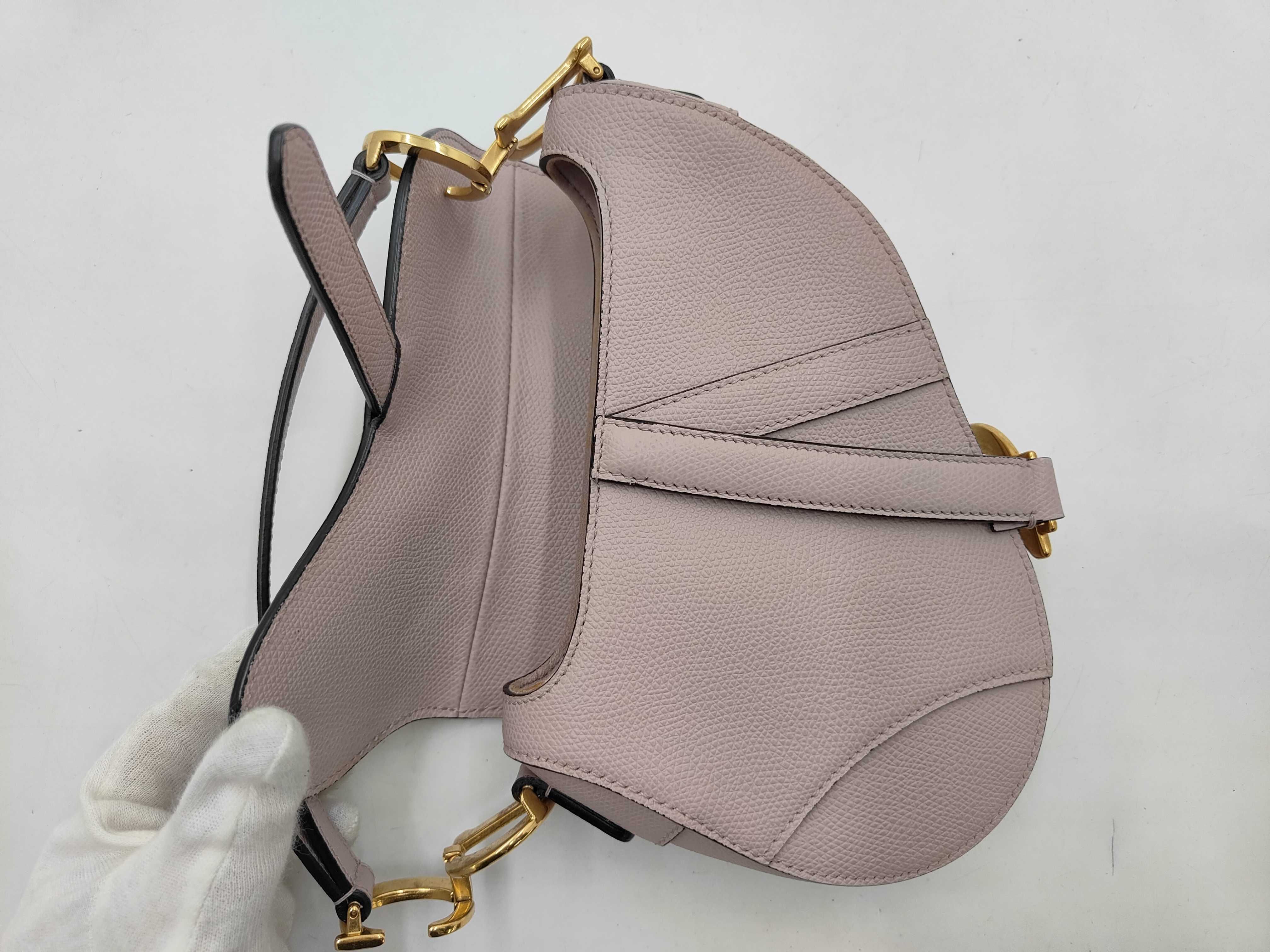 Oblique Canvas x Leather Shoulder Bag Handbag — view 8