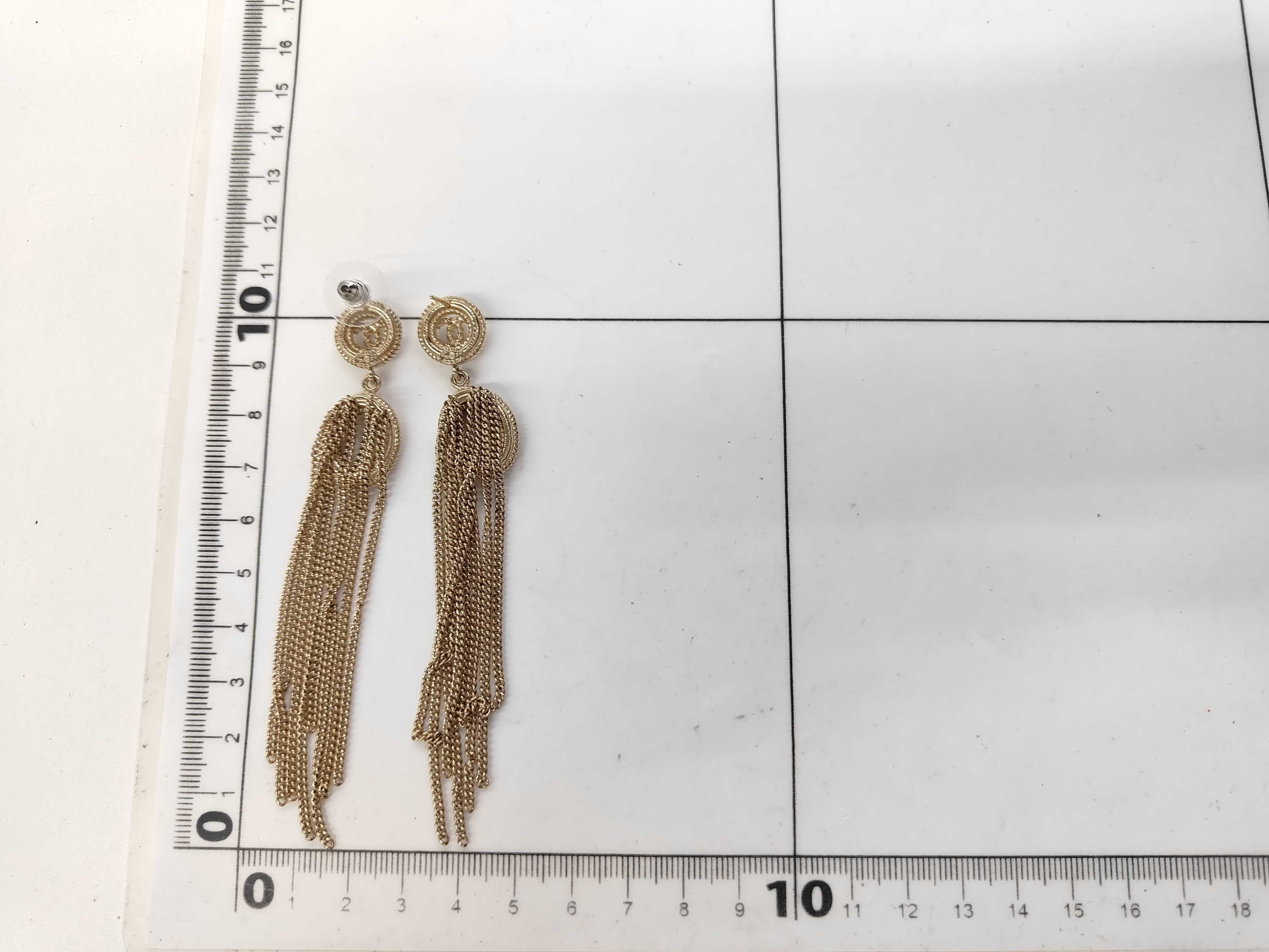 Coco Mark Tassel Earrings — view 6