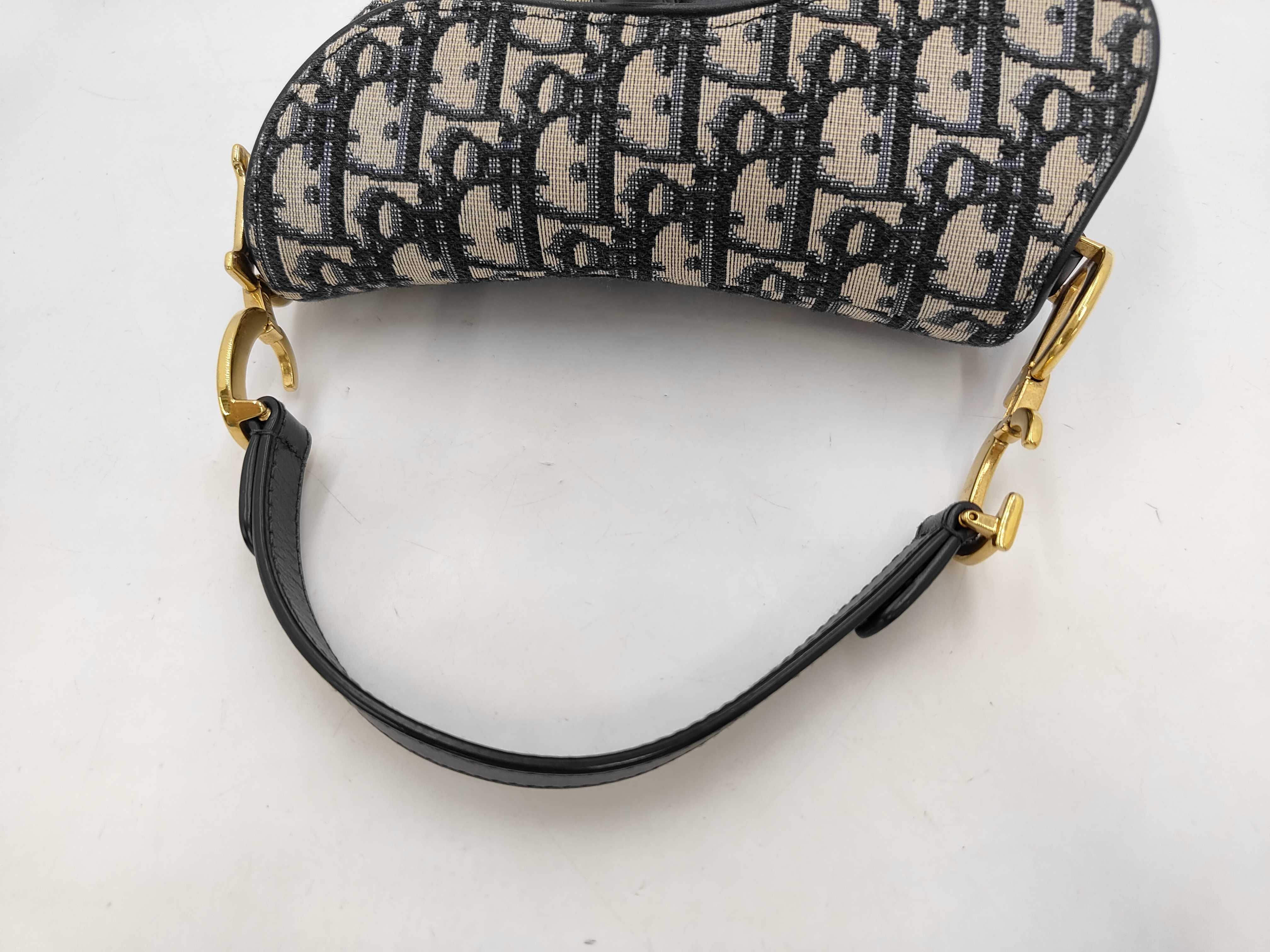 Oblique Saddle Handbag — view 5