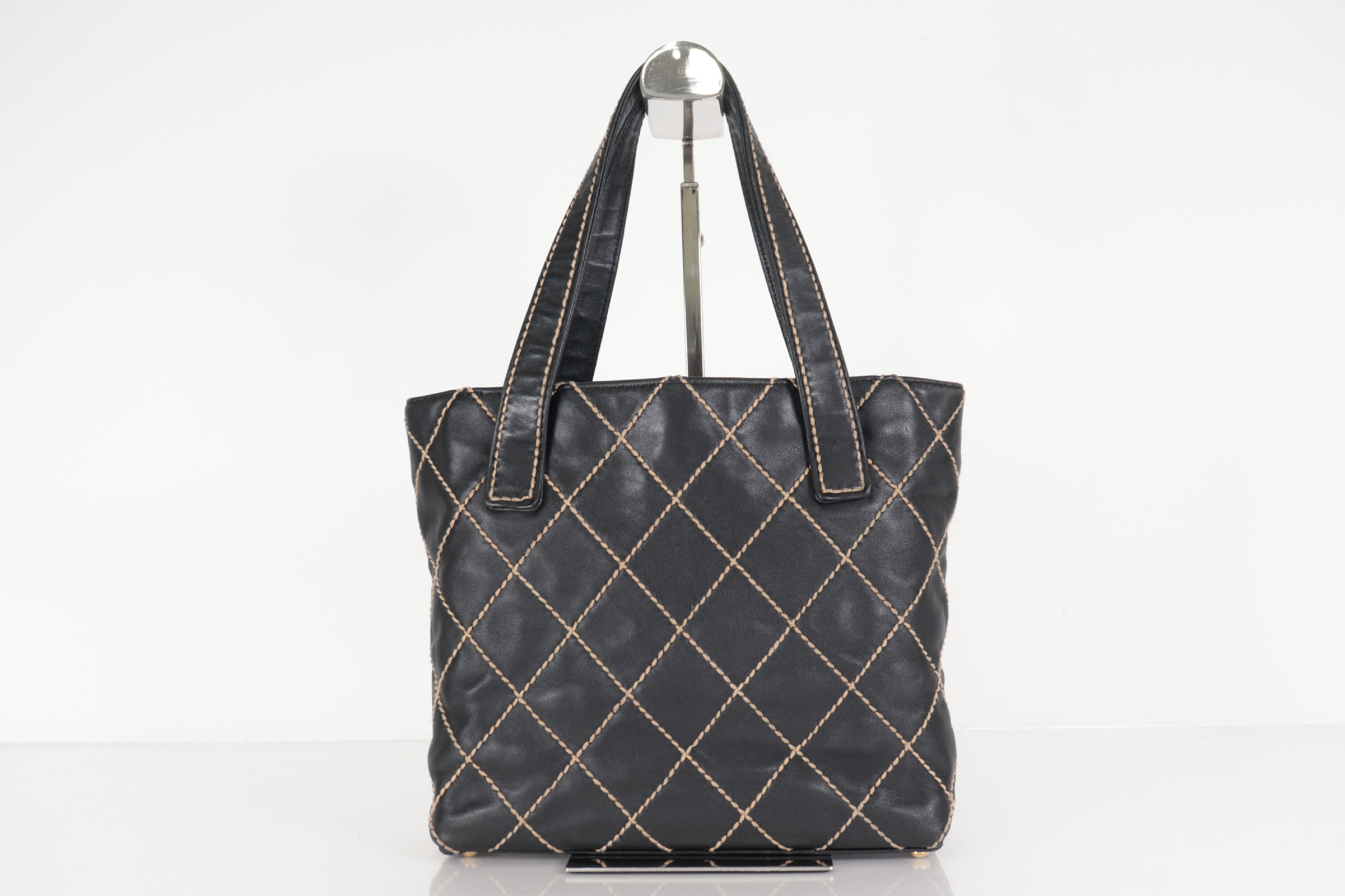 Calfskin Wild Stitch Tote Bag (Serial Number 9) — view 2