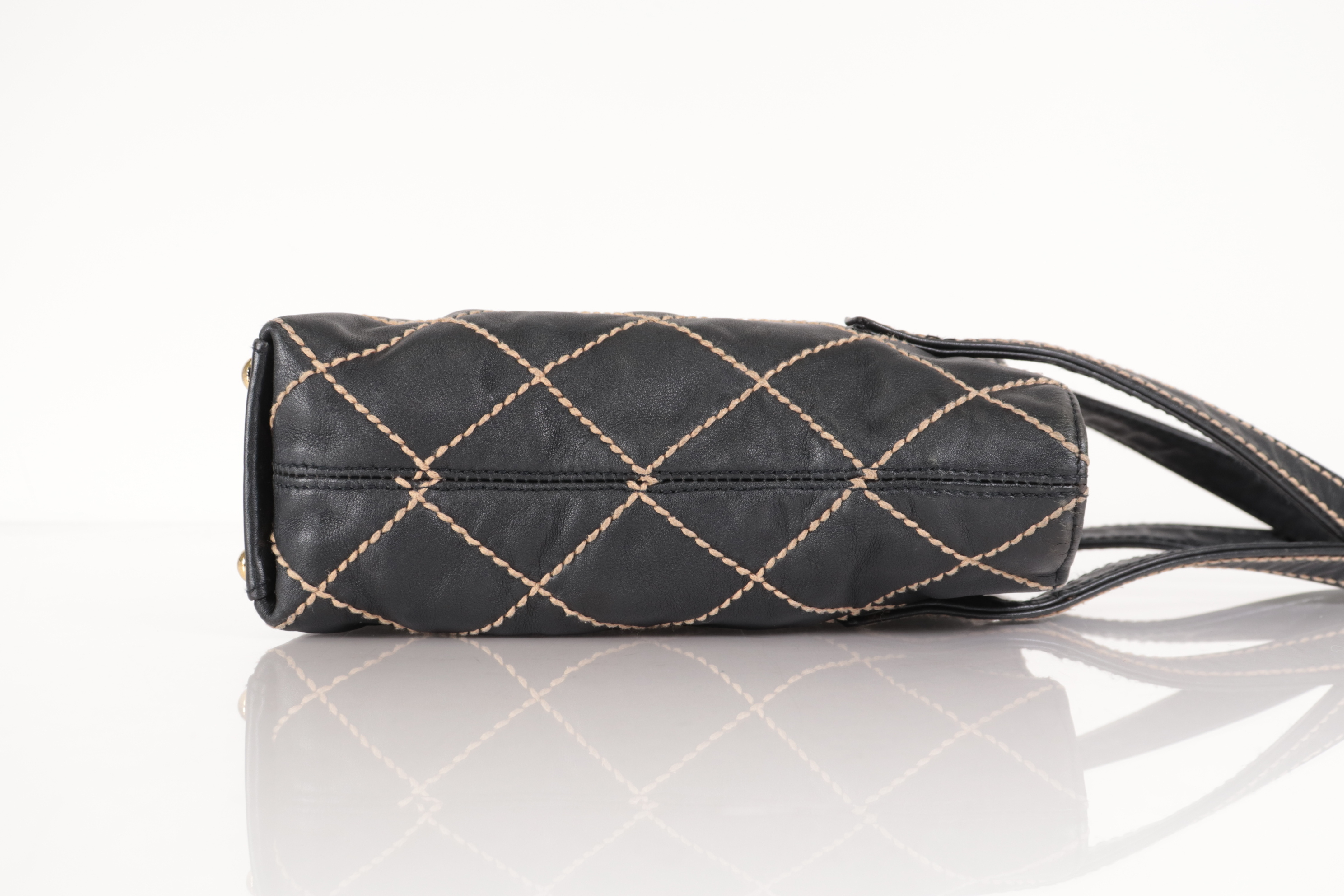 Calfskin Wild Stitch Tote Bag (Serial Number 9) — view 3