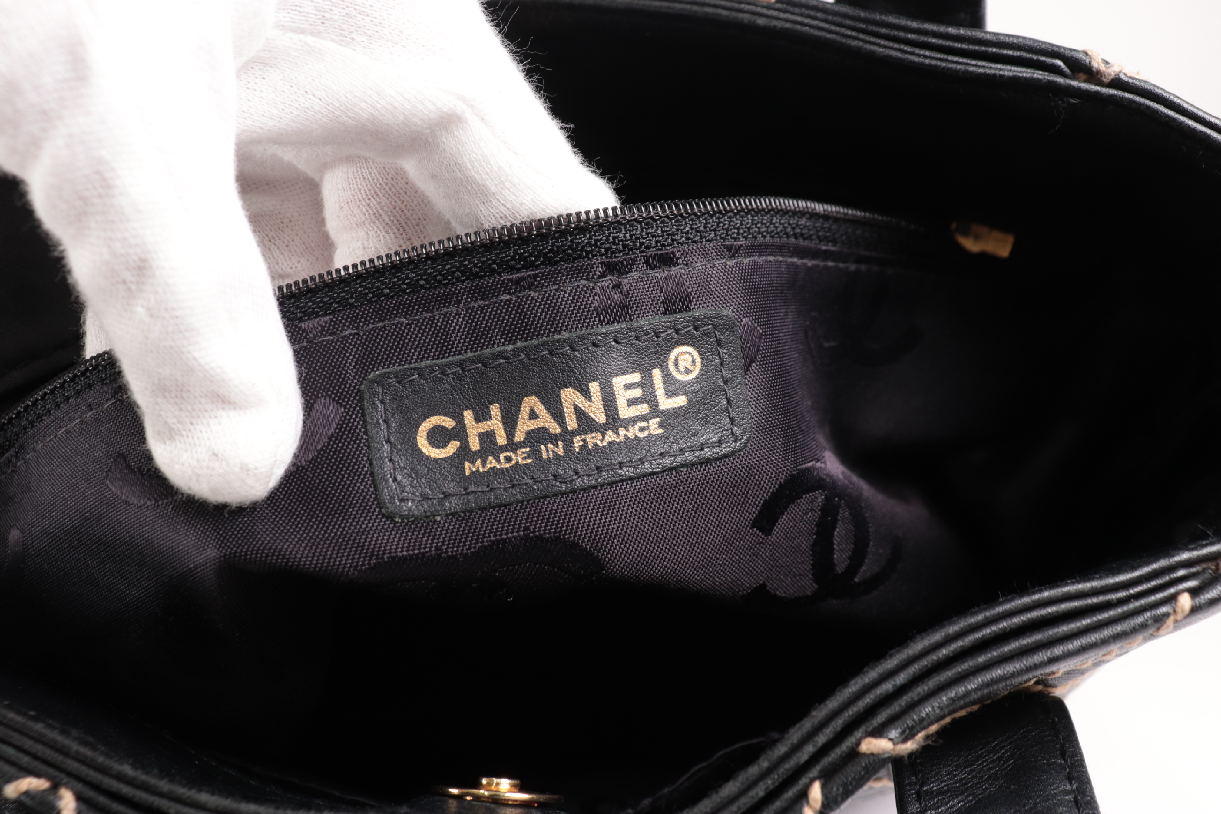 Calfskin Wild Stitch Tote Bag (Serial Number 9) — view 7