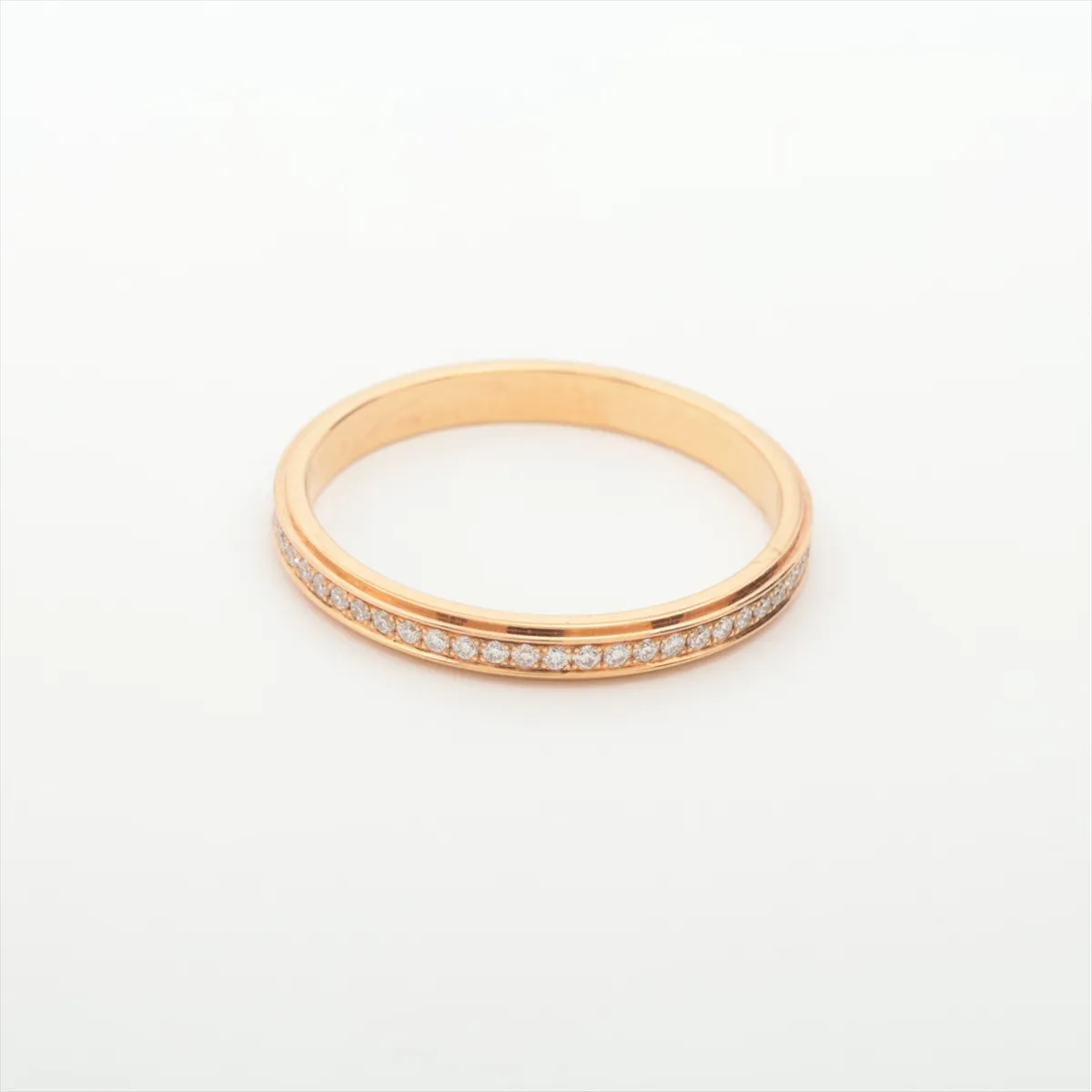 Damour Wedding Full Diamond Ring 750 (PG) 1.7g Size 51 ZB2435 — view 2