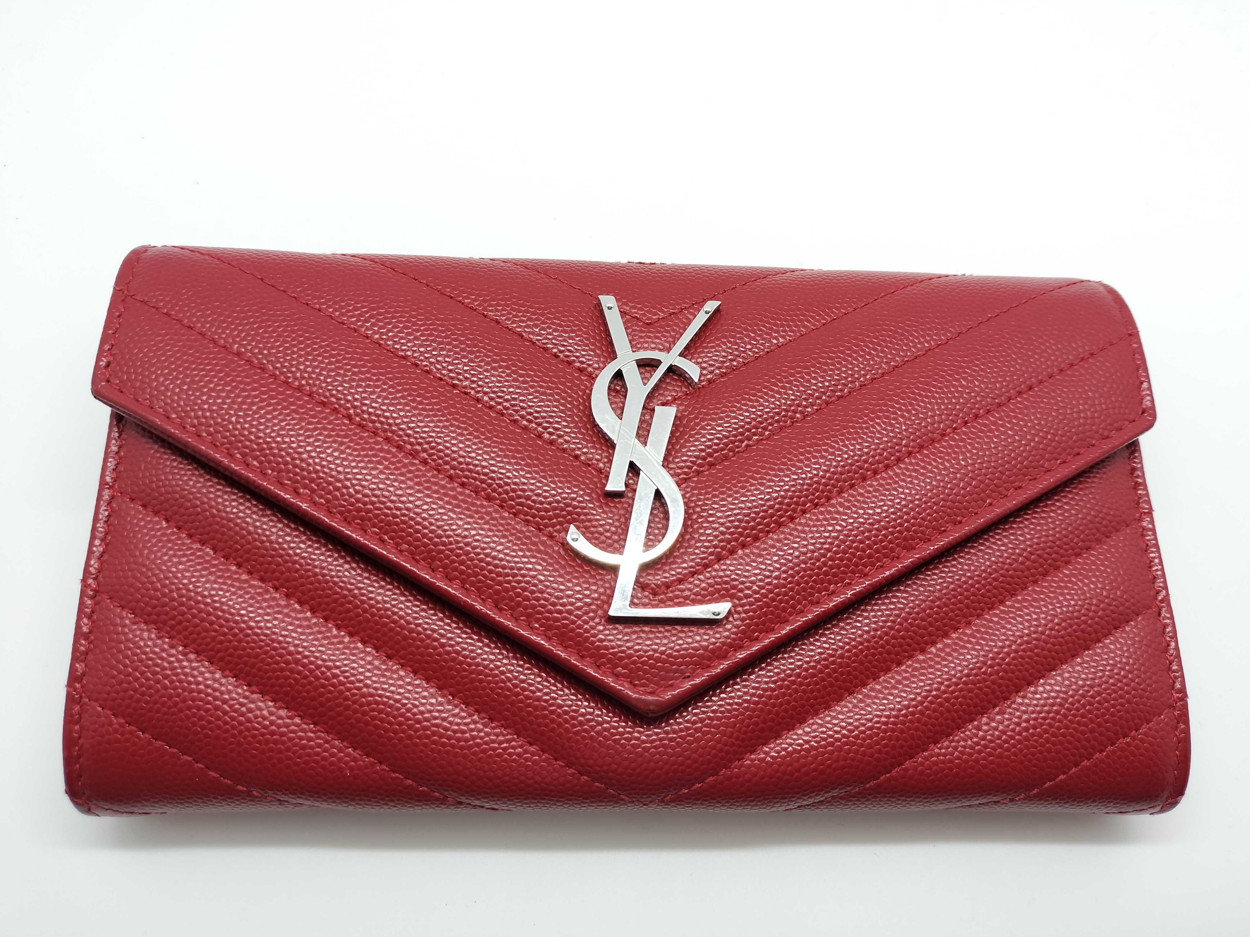 Long Wallet with YSL Logo