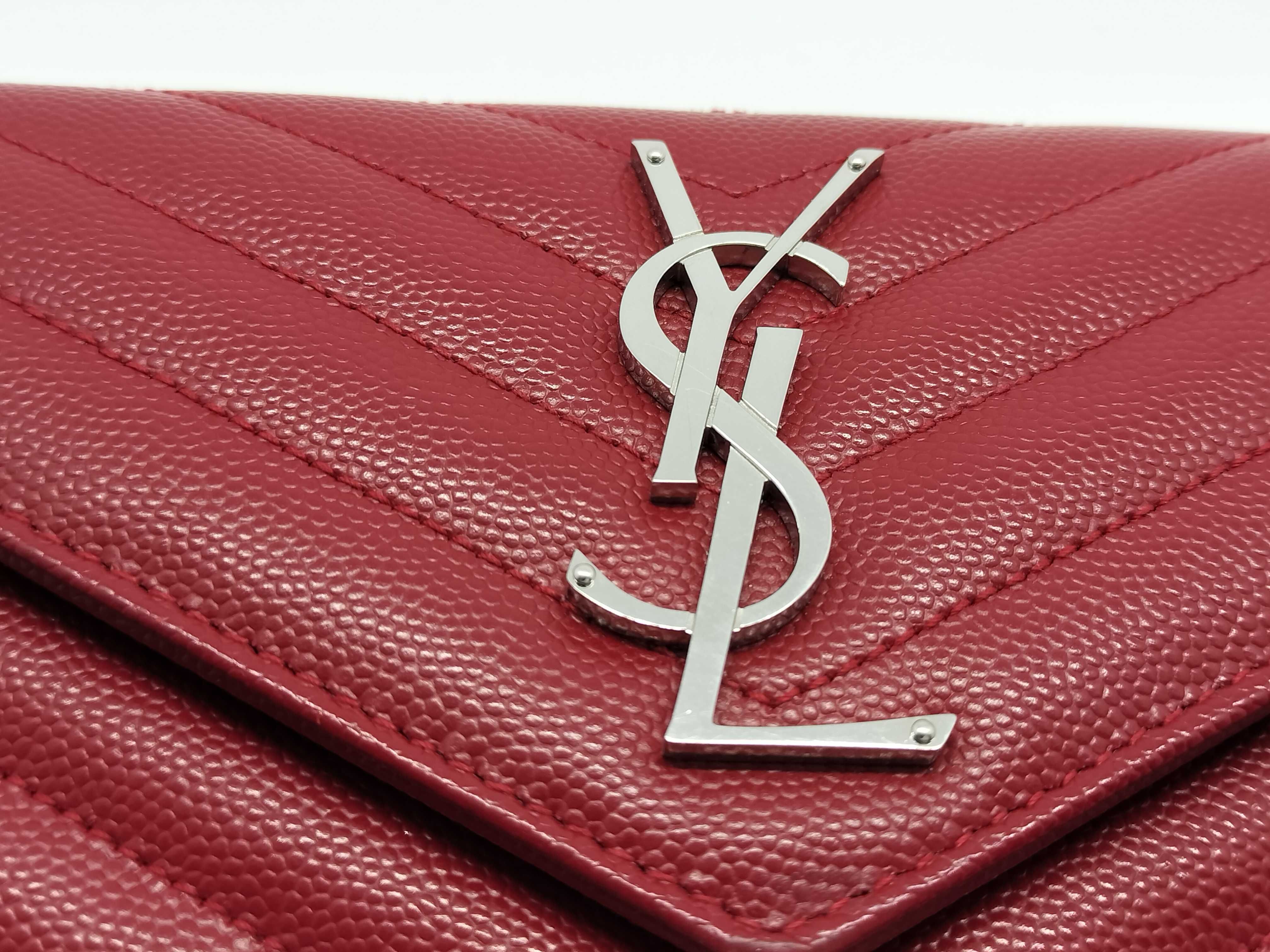 Long Wallet with YSL Logo — view 14
