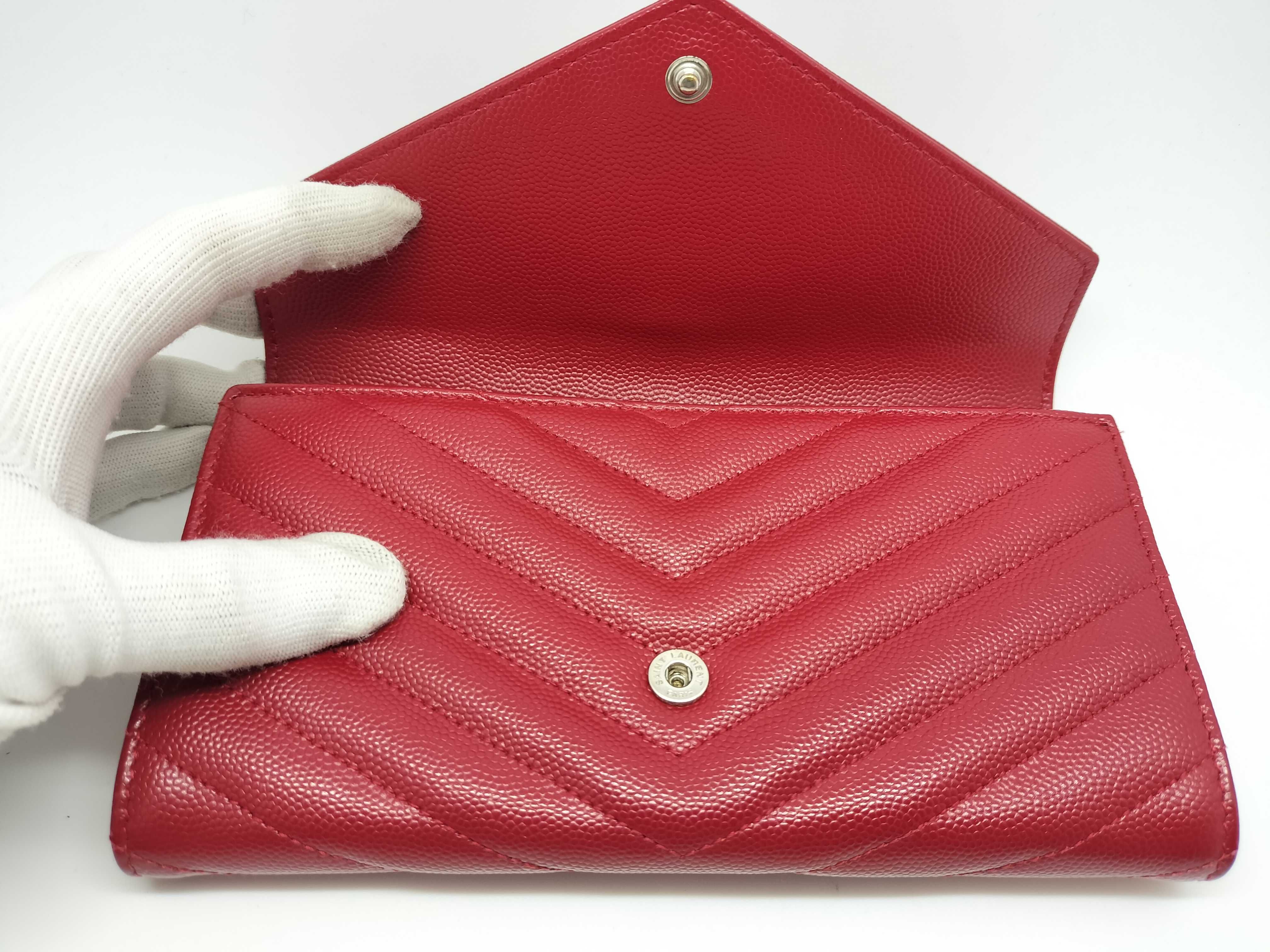 Long Wallet with YSL Logo — view 7