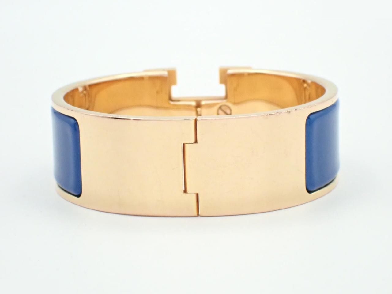 Click Clack bracelet, GM (Gold/Blue), wrist circumference approximately 16cm — view 2