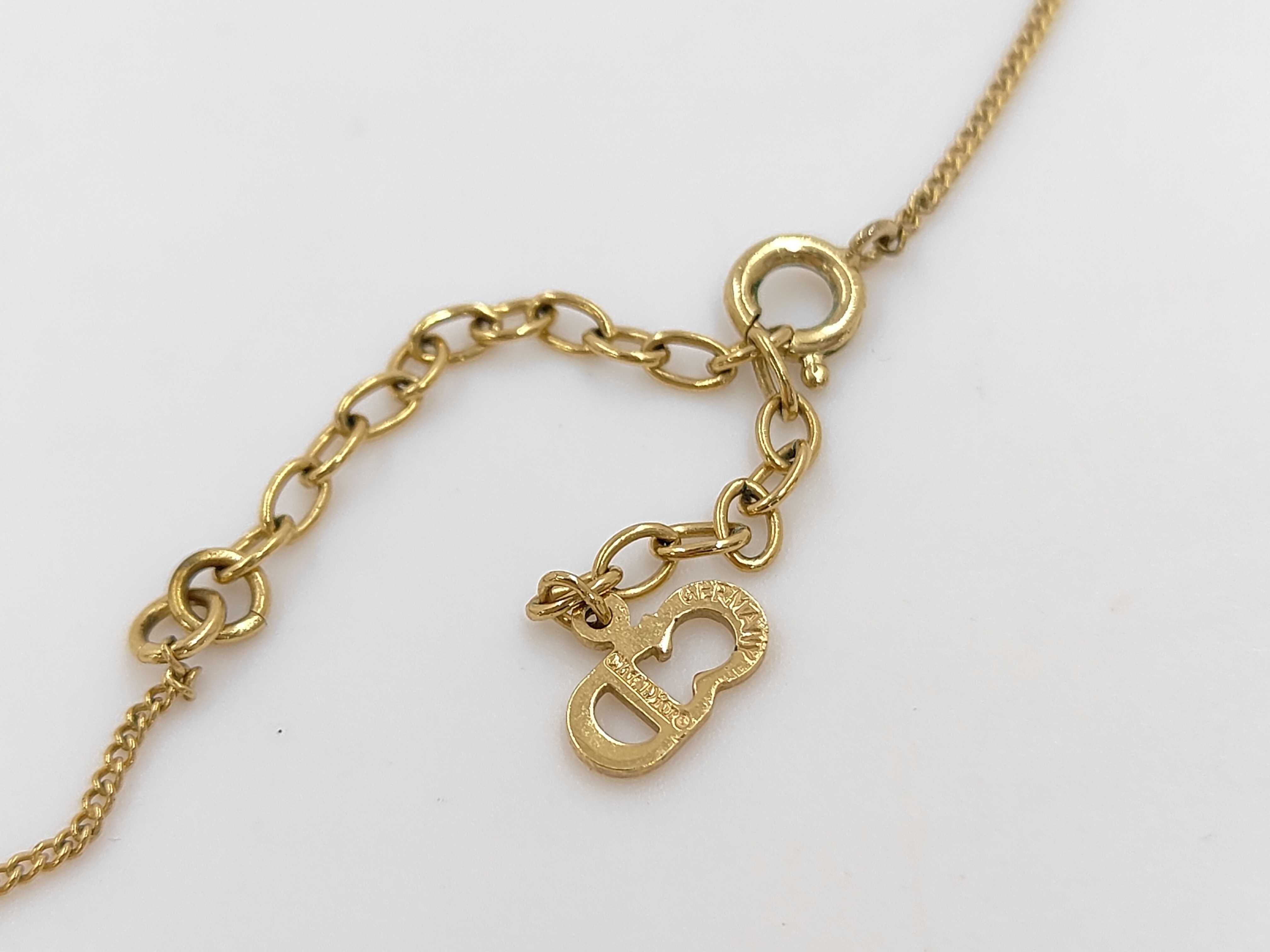 necklace, gold color. — view 3