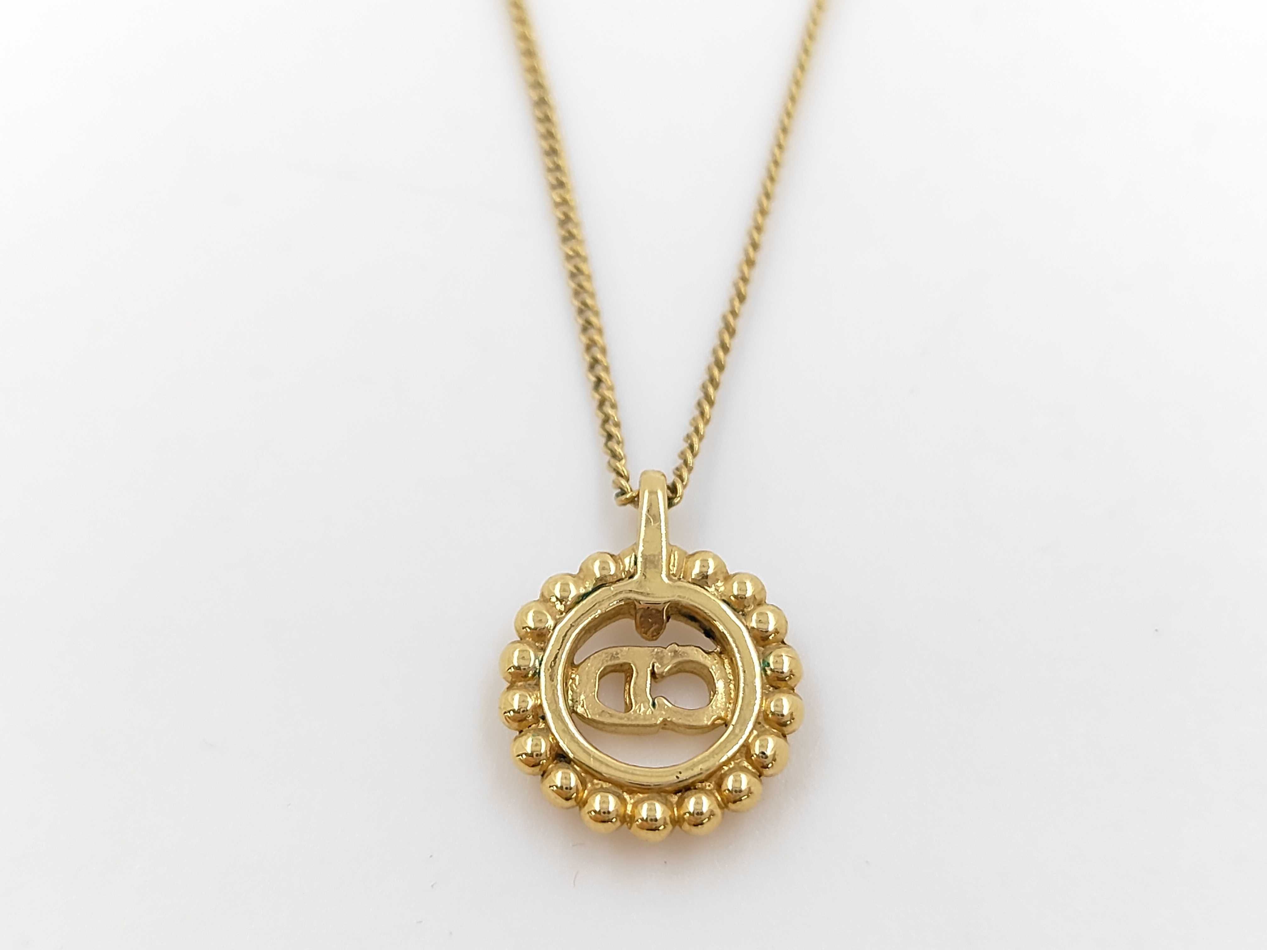 necklace, gold color. — view 4