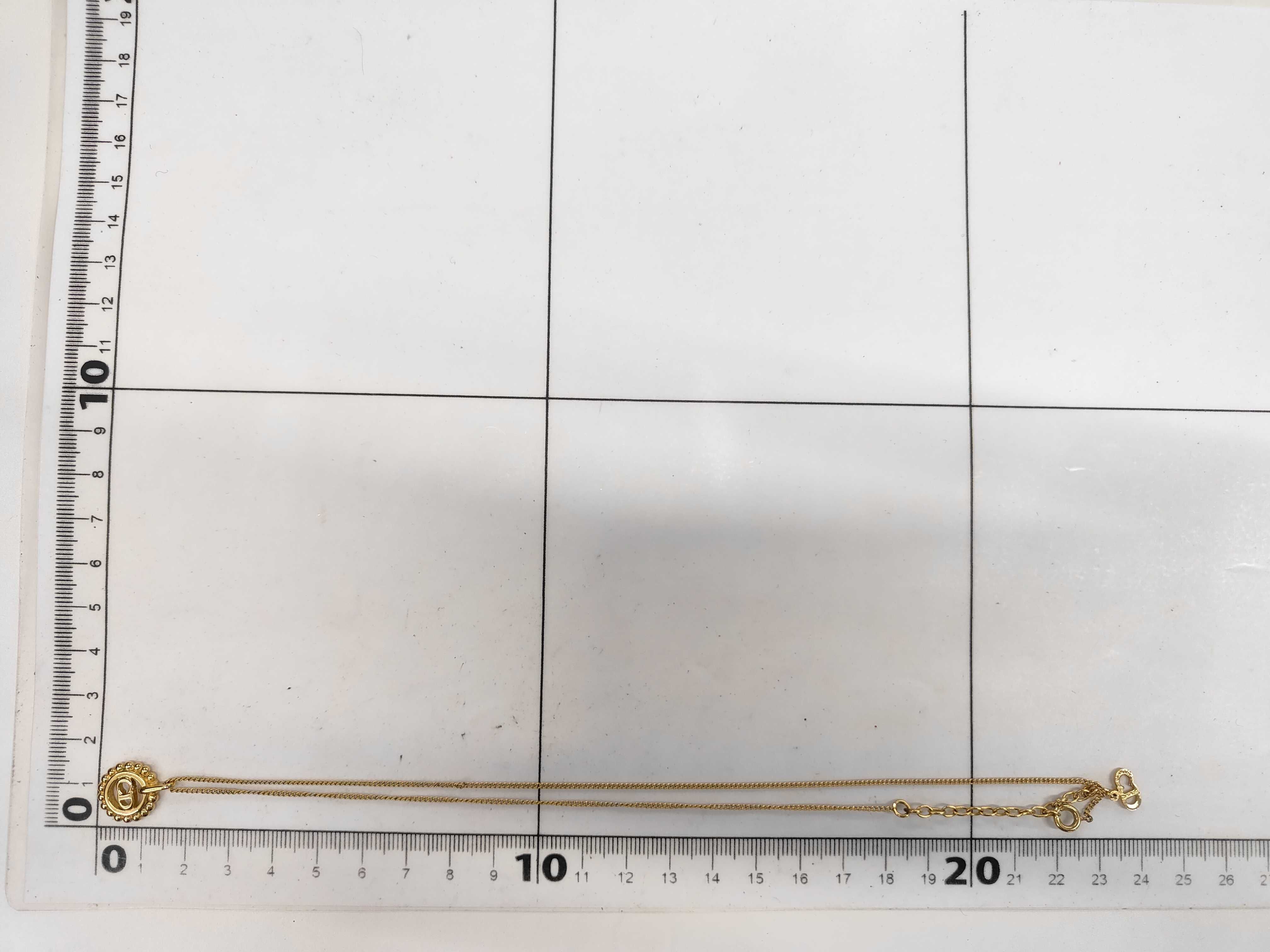 necklace, gold color. — view 5