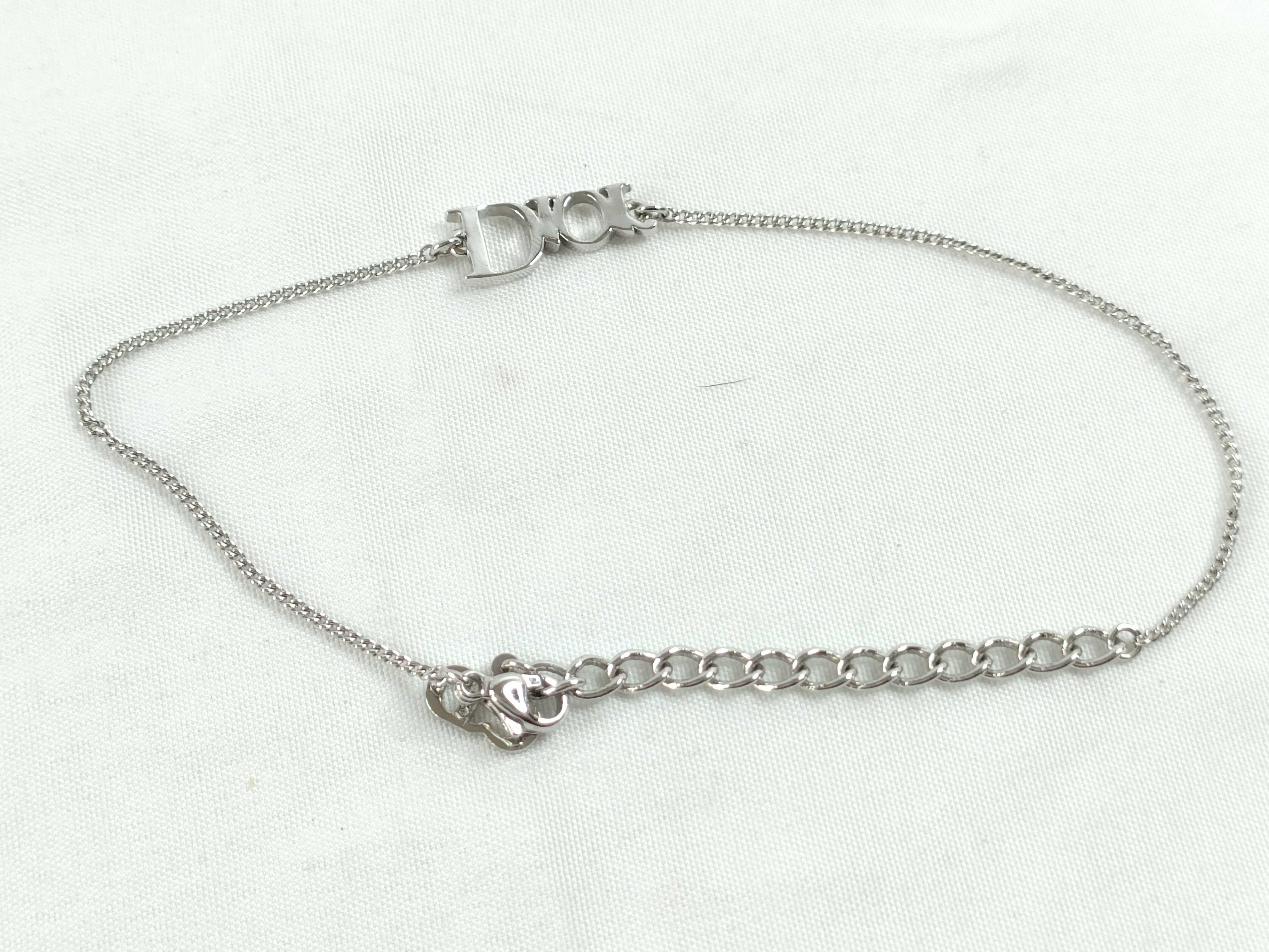 Logo Silver Bracelet Bracelet/Bangle — view 2