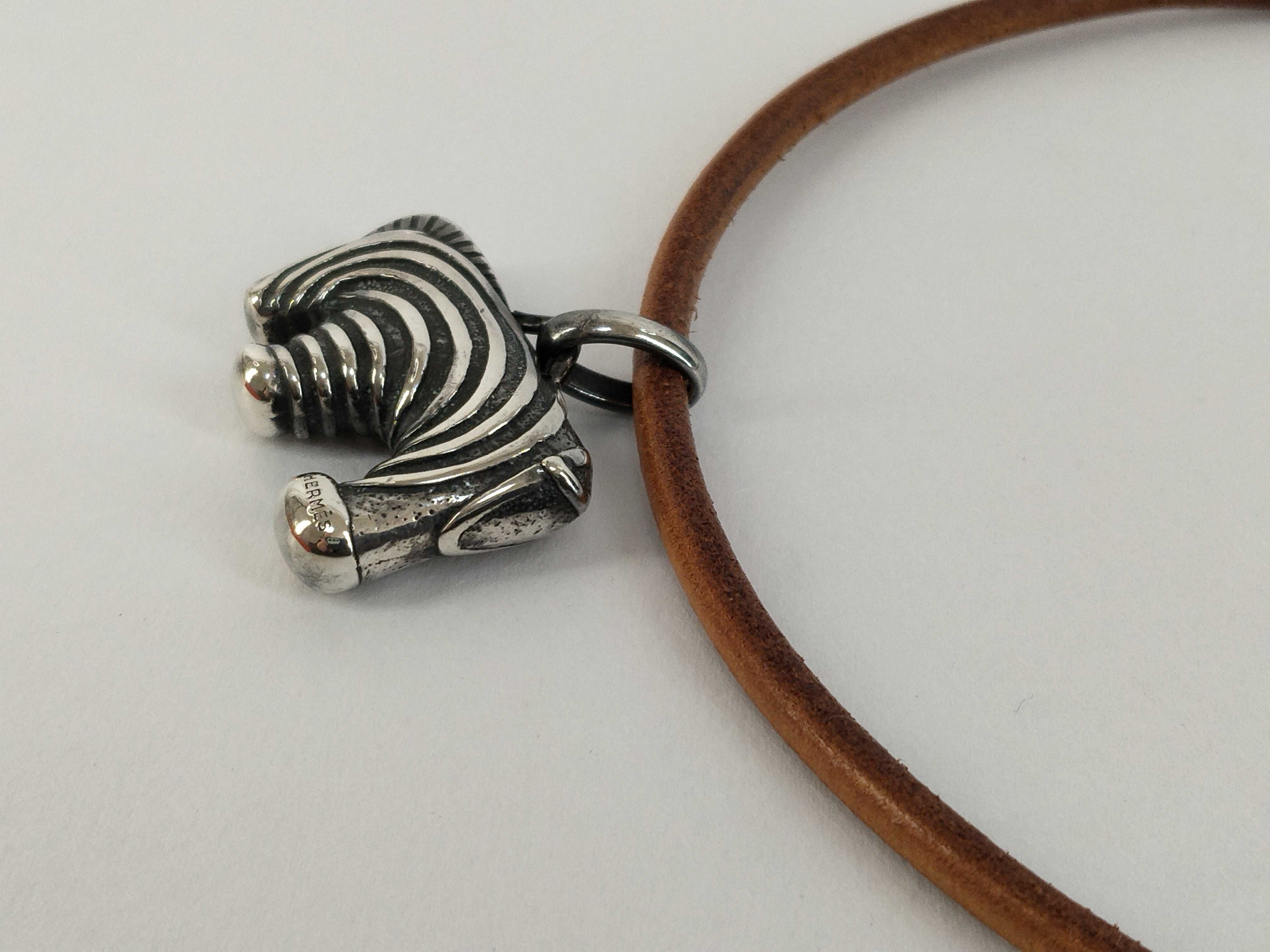 Bijouterie Fantasy Zebra Choker 925 x Leather. Accessories: Box, Necklace. — view 9