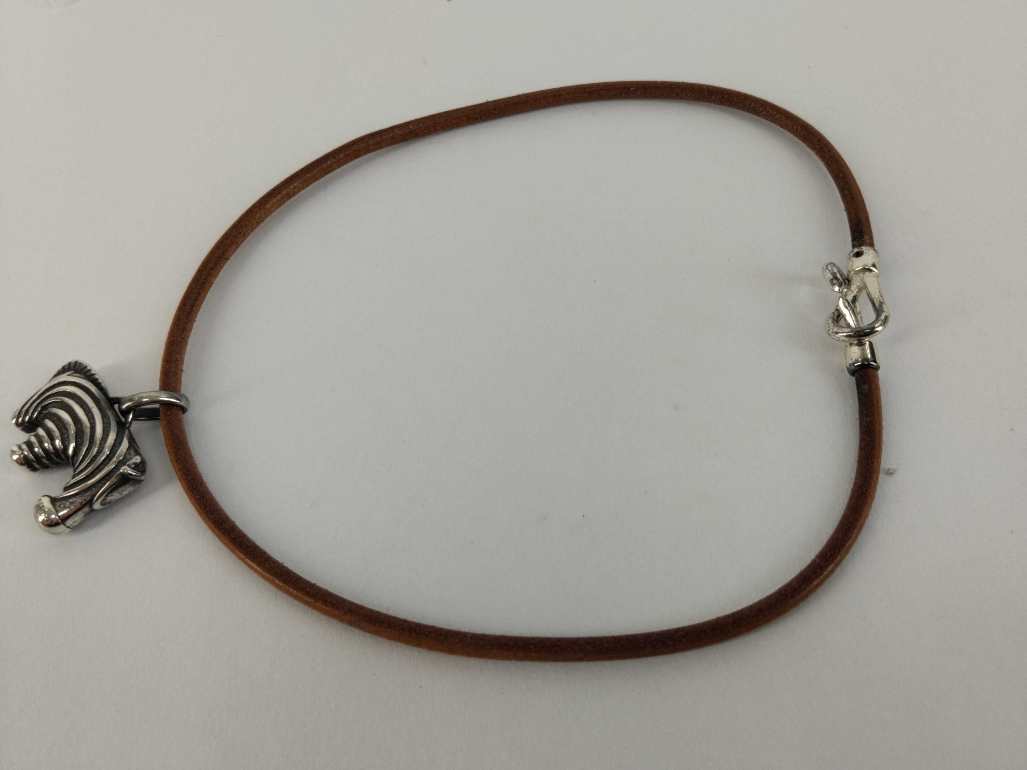 Bijouterie Fantasy Zebra Choker 925 x Leather. Accessories: Box, Necklace. — view 10