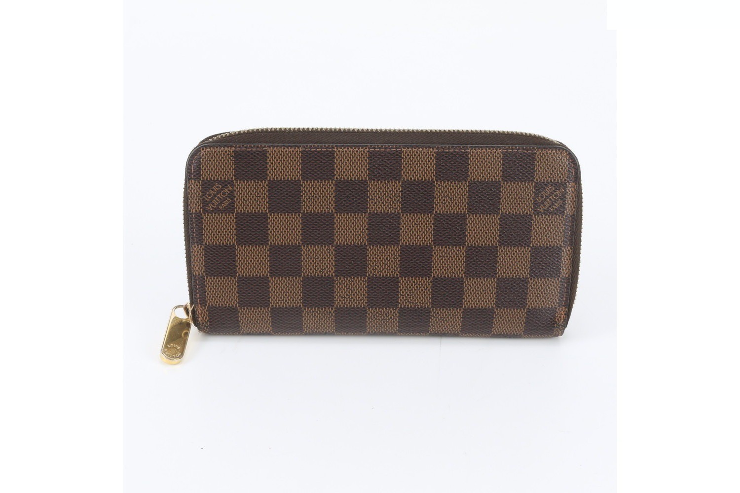 Damier Zippy Wallet N60015 Leather Long Wallet