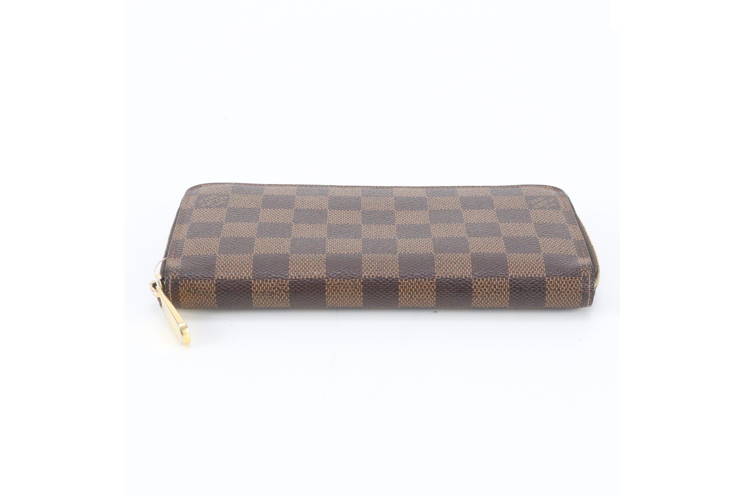 Damier Zippy Wallet N60015 Leather Long Wallet — view 4