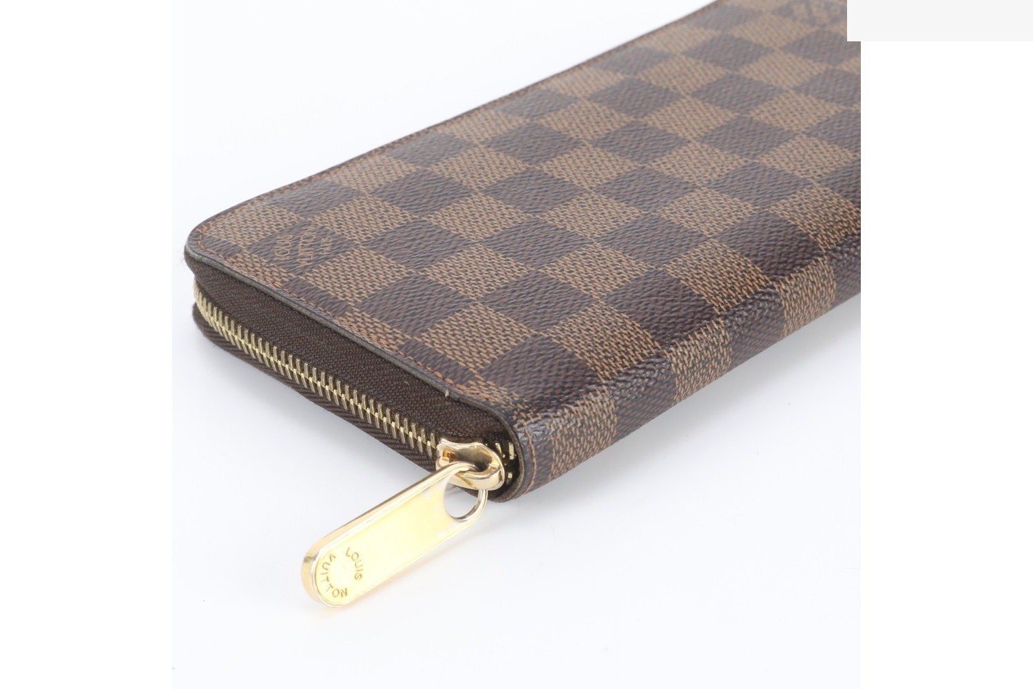 Damier Zippy Wallet N60015 Leather Long Wallet — view 5
