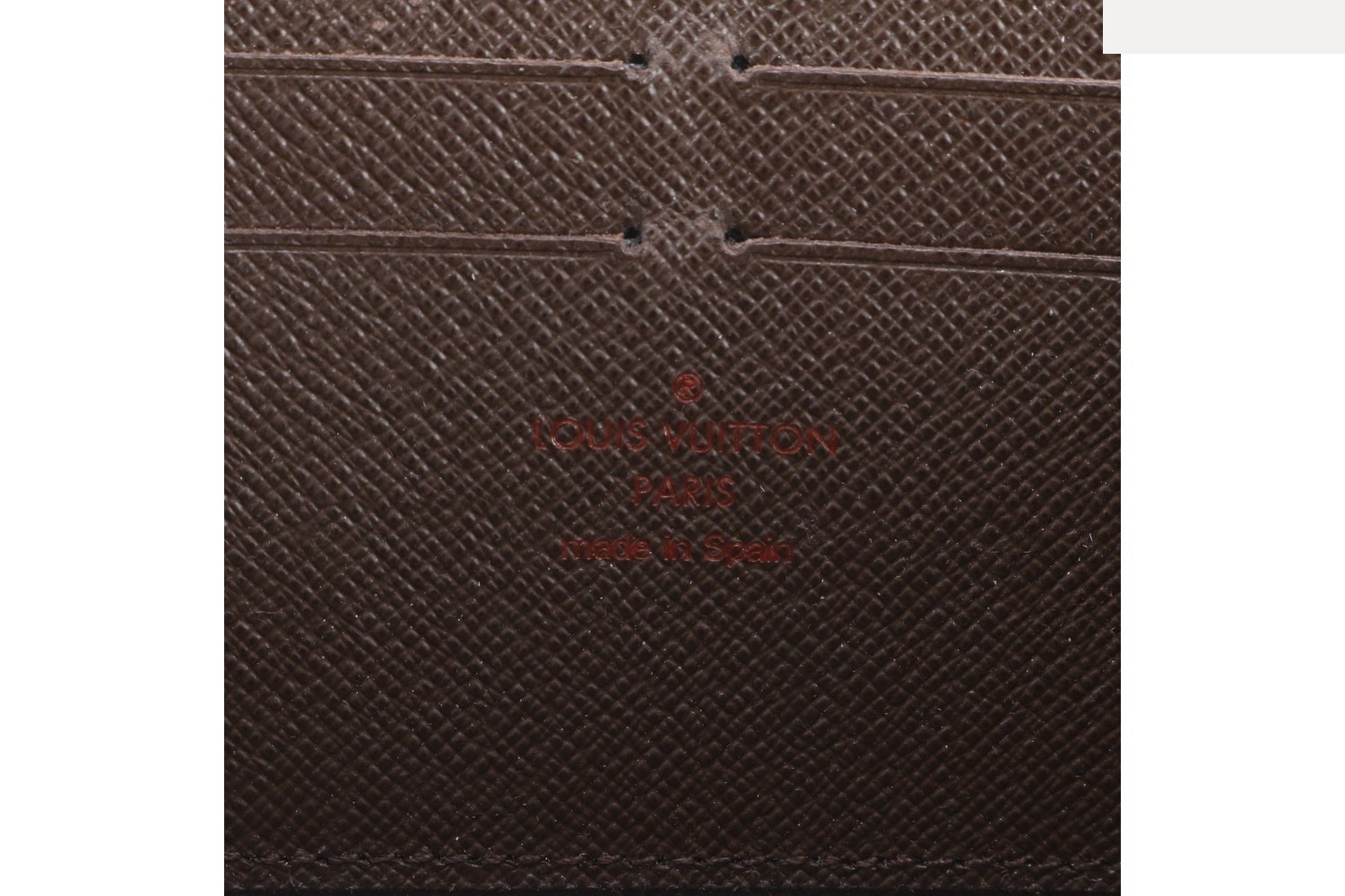 Damier Zippy Wallet N60015 Leather Long Wallet — view 7