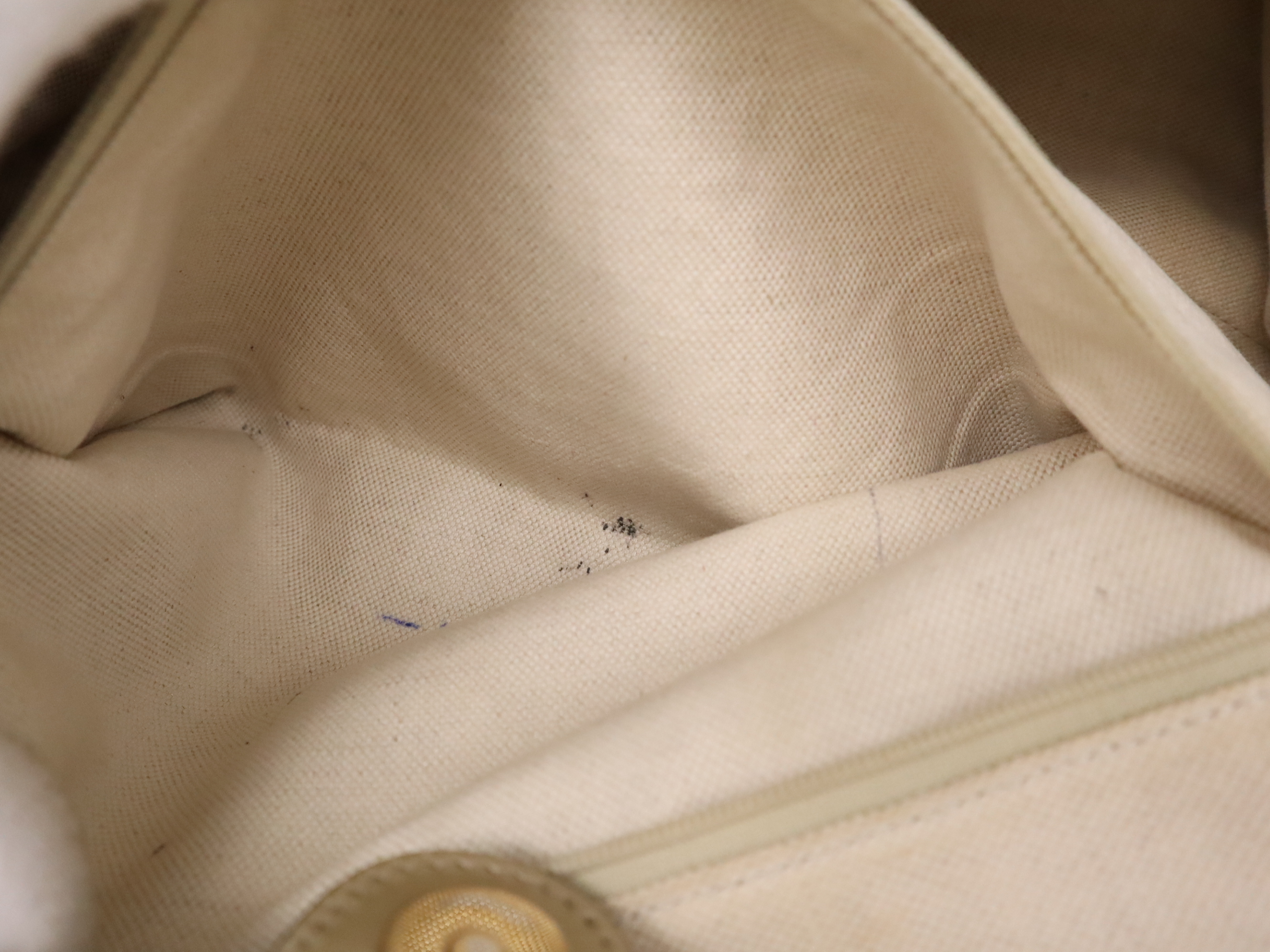 211944 Canvas x Leather GG Canvas Sookie Handbag Beige Brown Handbag — view 12