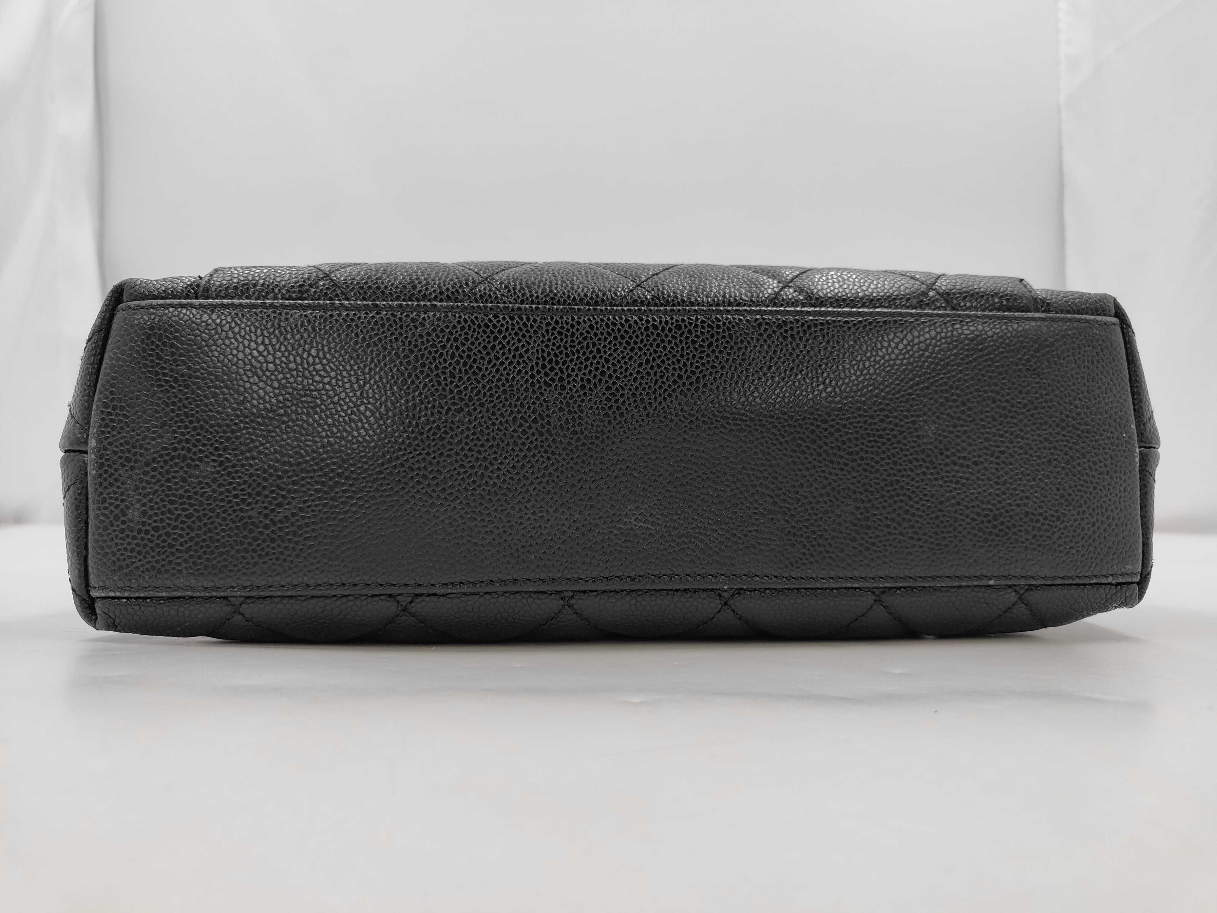 Caviar Skin Matelassé Chain Tote Bag (Series 3) — view 3