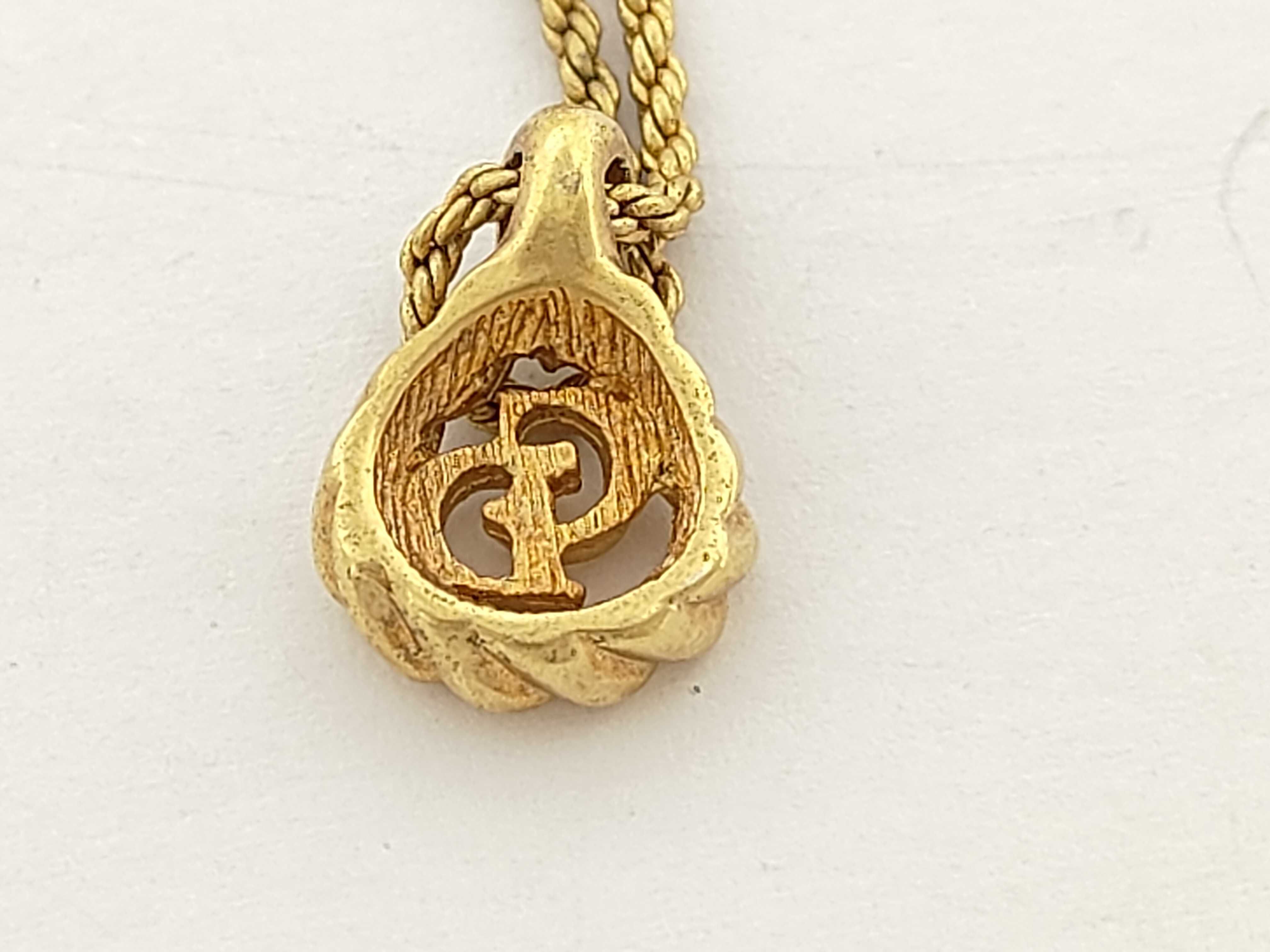 Gold Logo Necklace — view 2