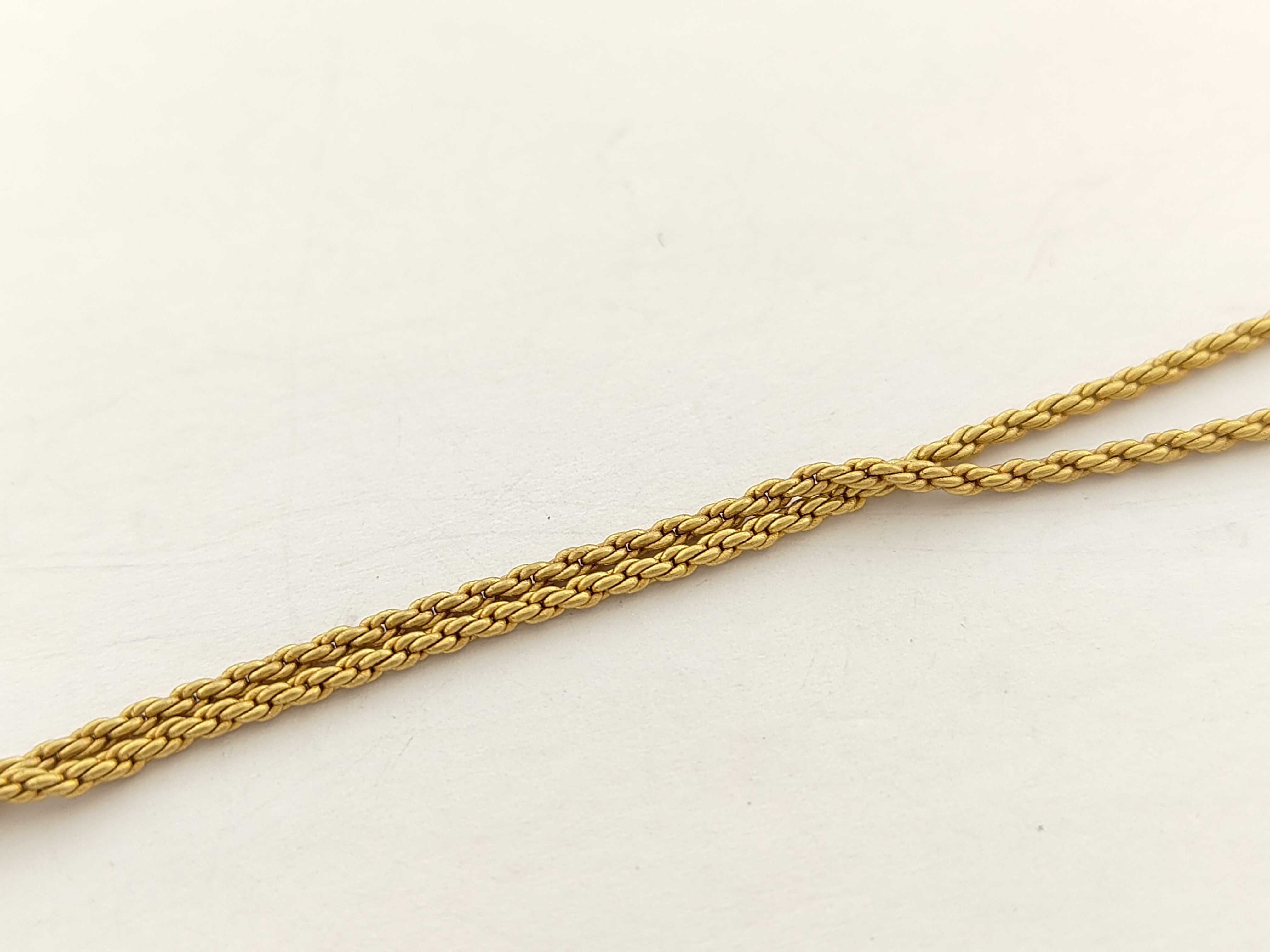 Gold Logo Necklace — view 9