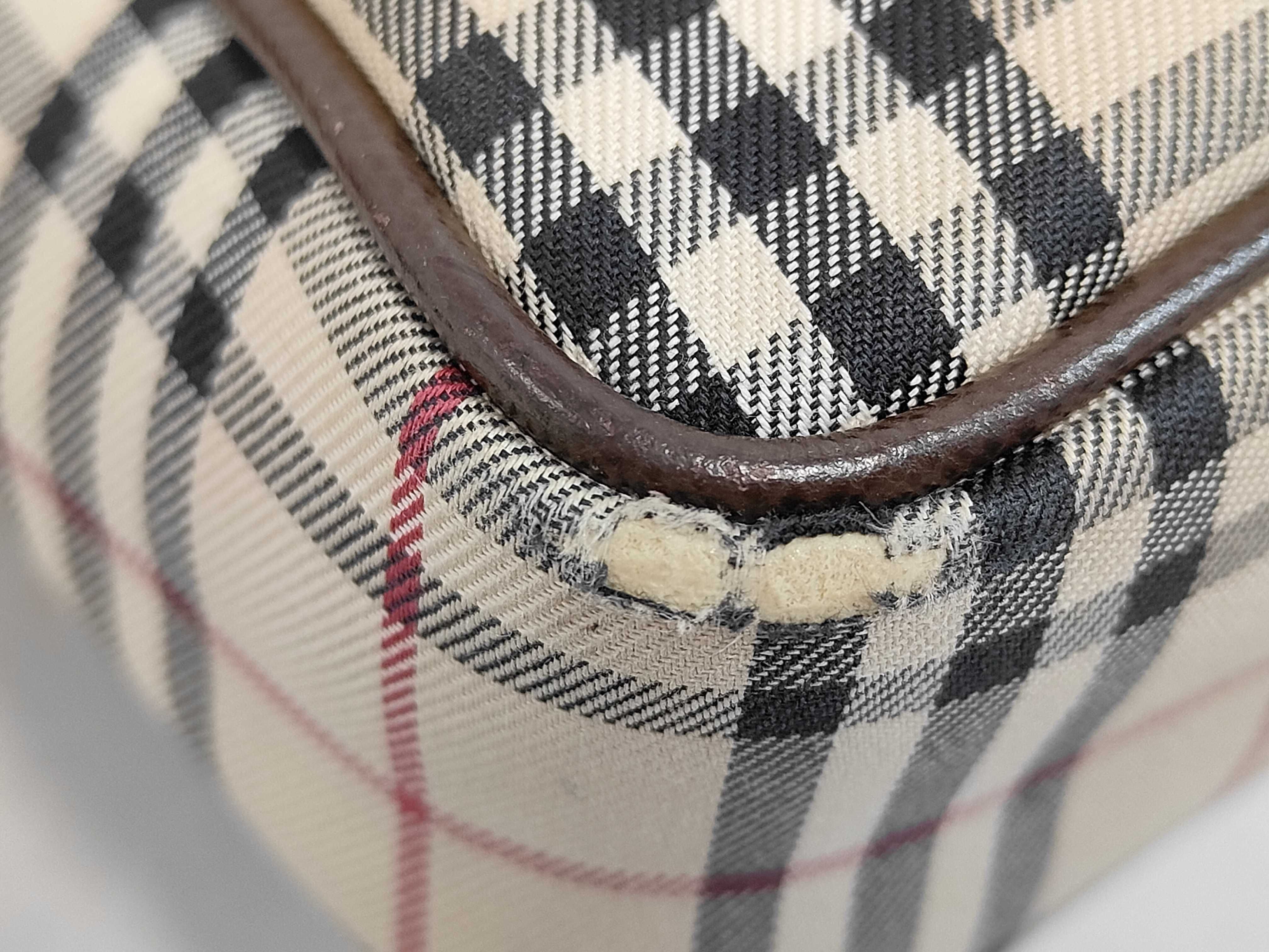 Shoulder Bag Nova Check Leather Canvas Shoulder Bag — view 3