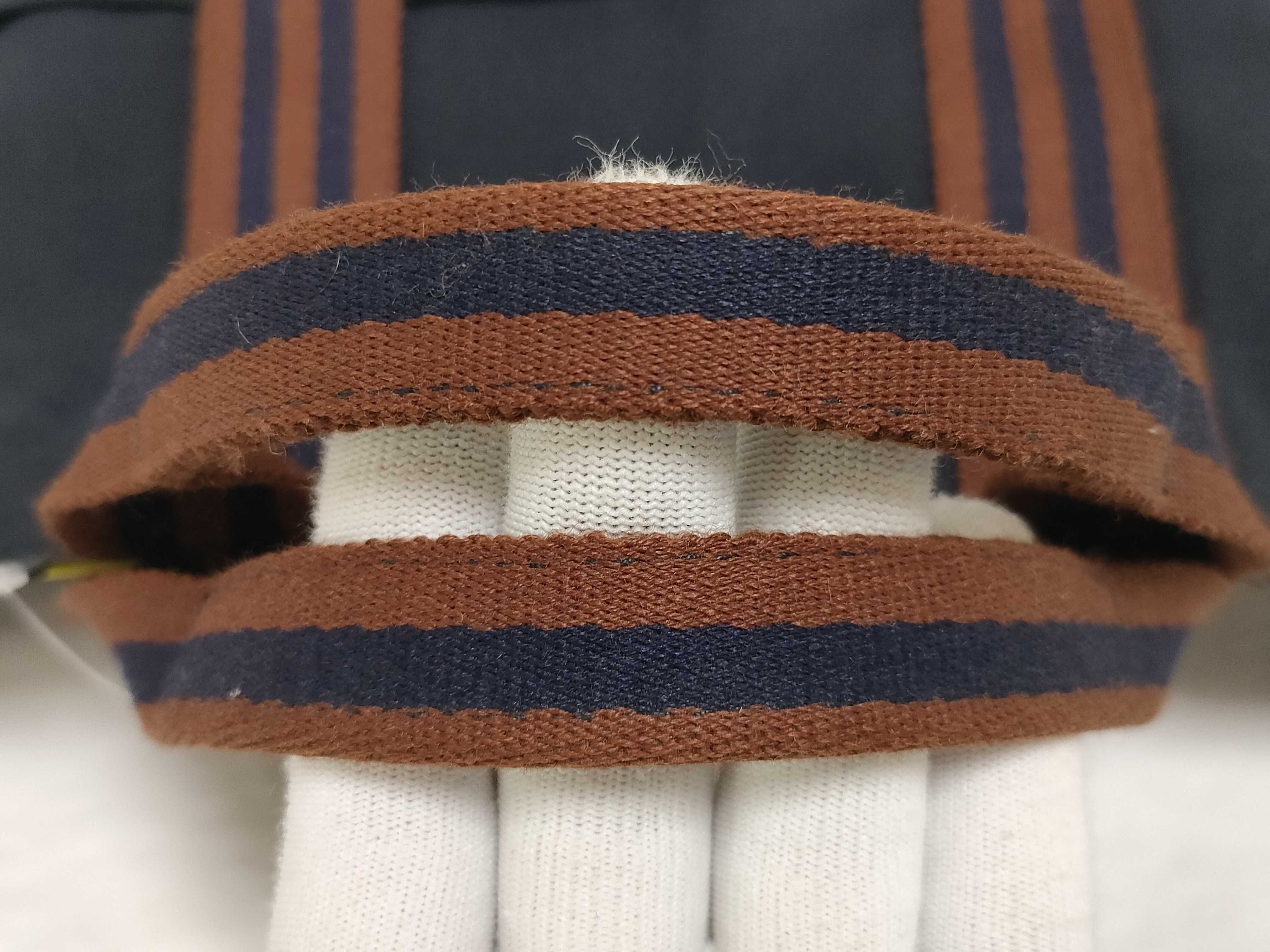 Fourre-Tout GM Brown Navy Tote Bag — view 4