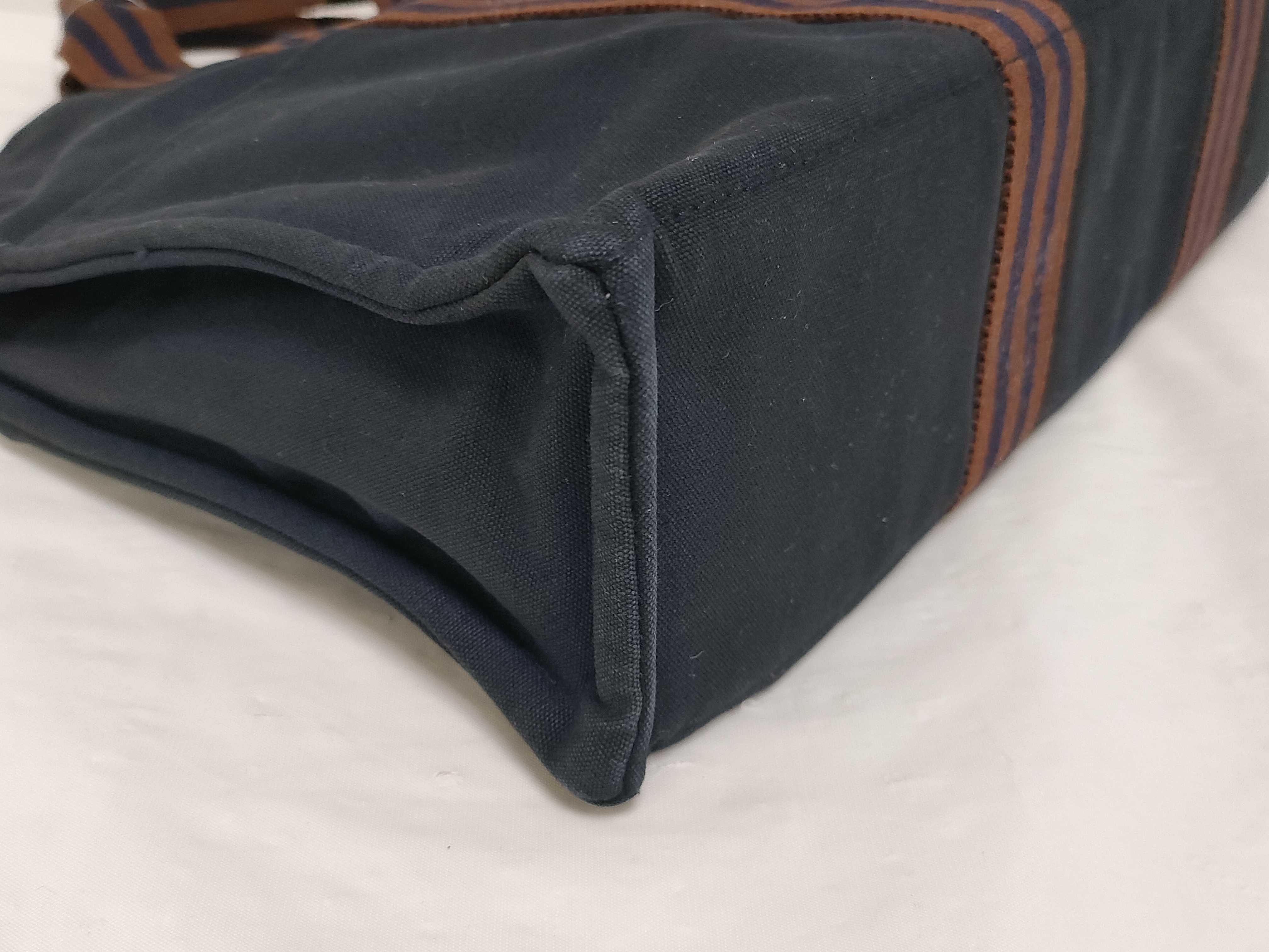 Fourre-Tout GM Brown Navy Tote Bag — view 6