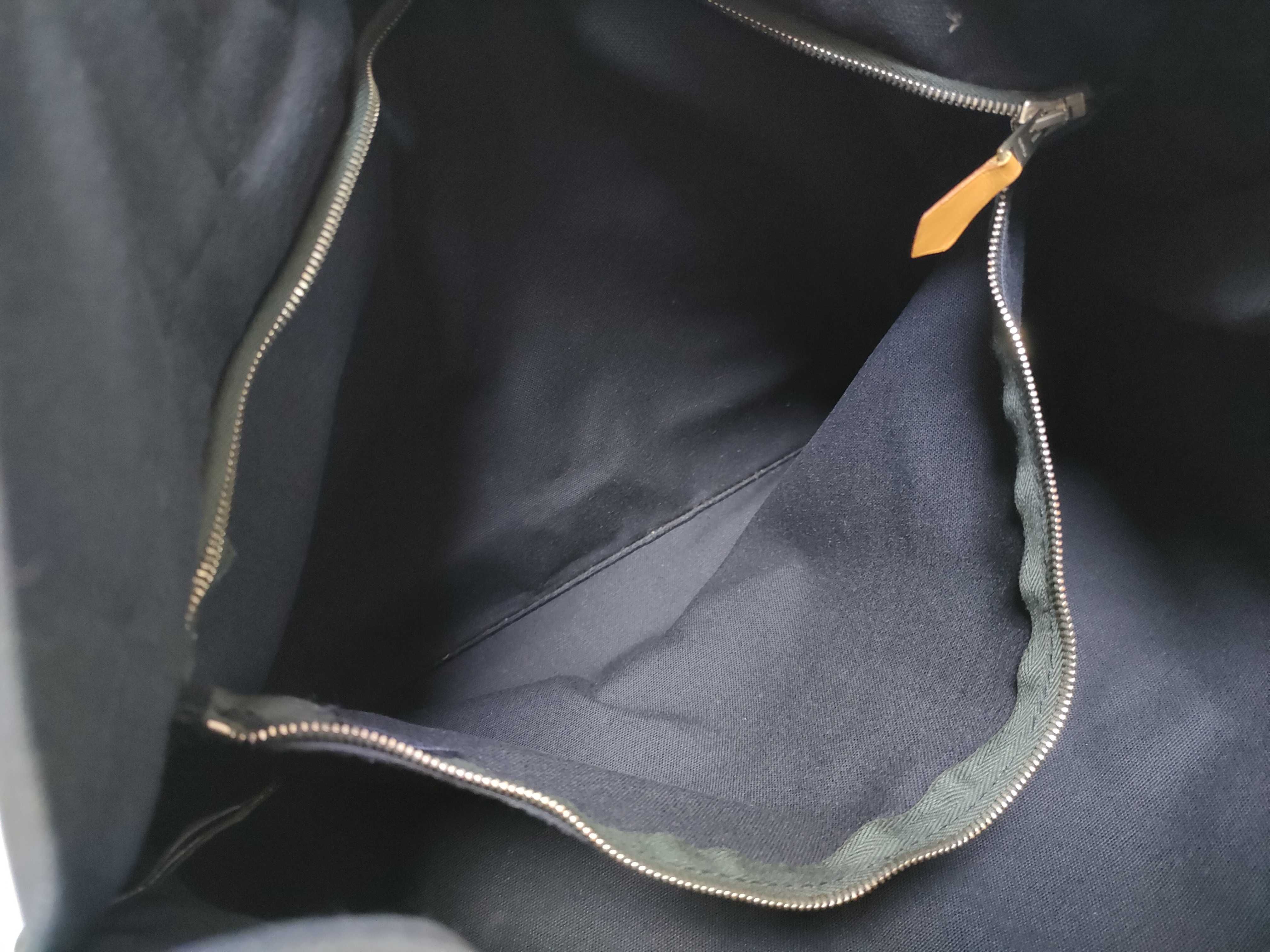 Fourre-Tout GM Brown Navy Tote Bag — view 10